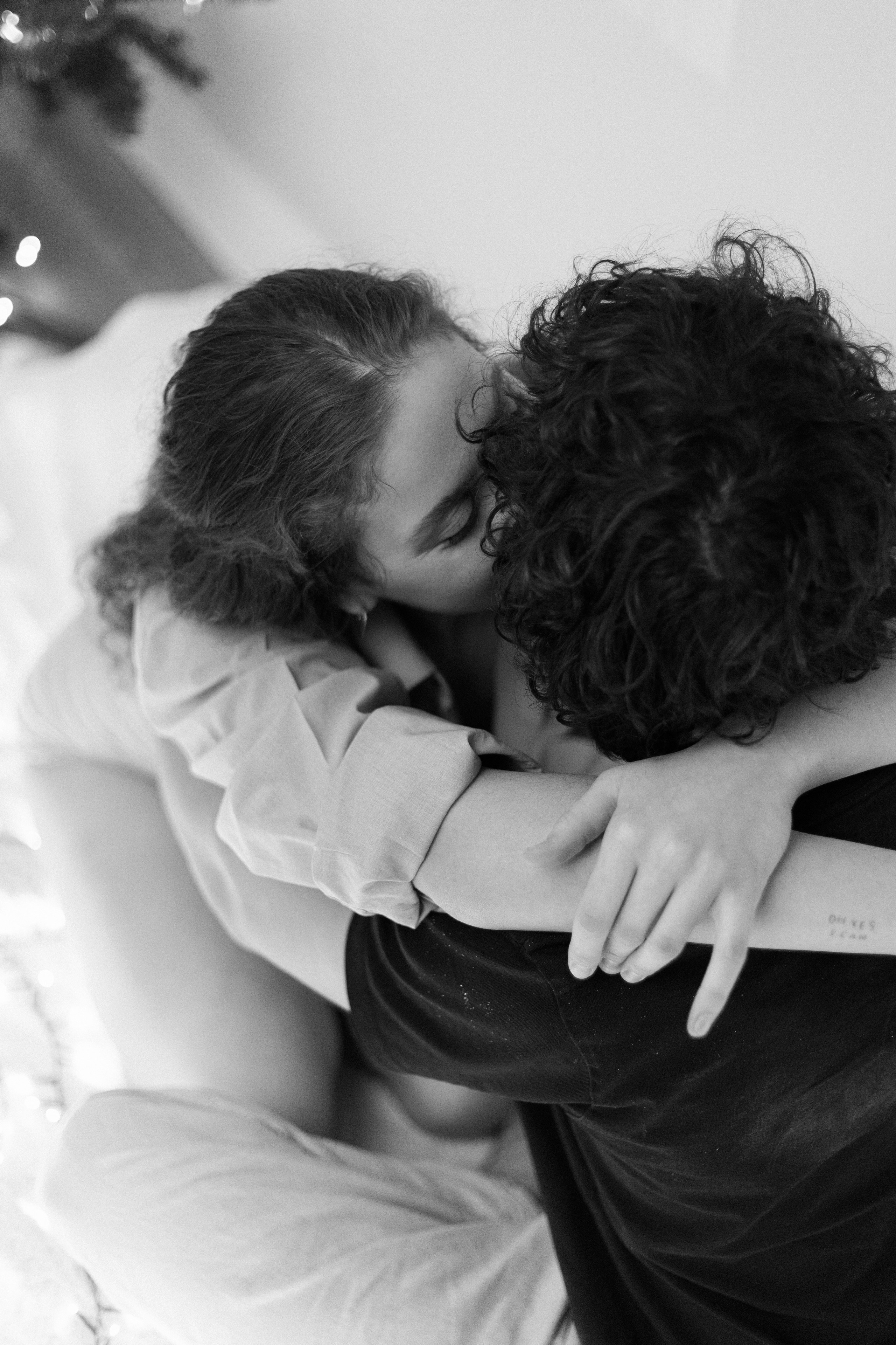 Christmas magic together. Photographer Elvira Hryshchenko