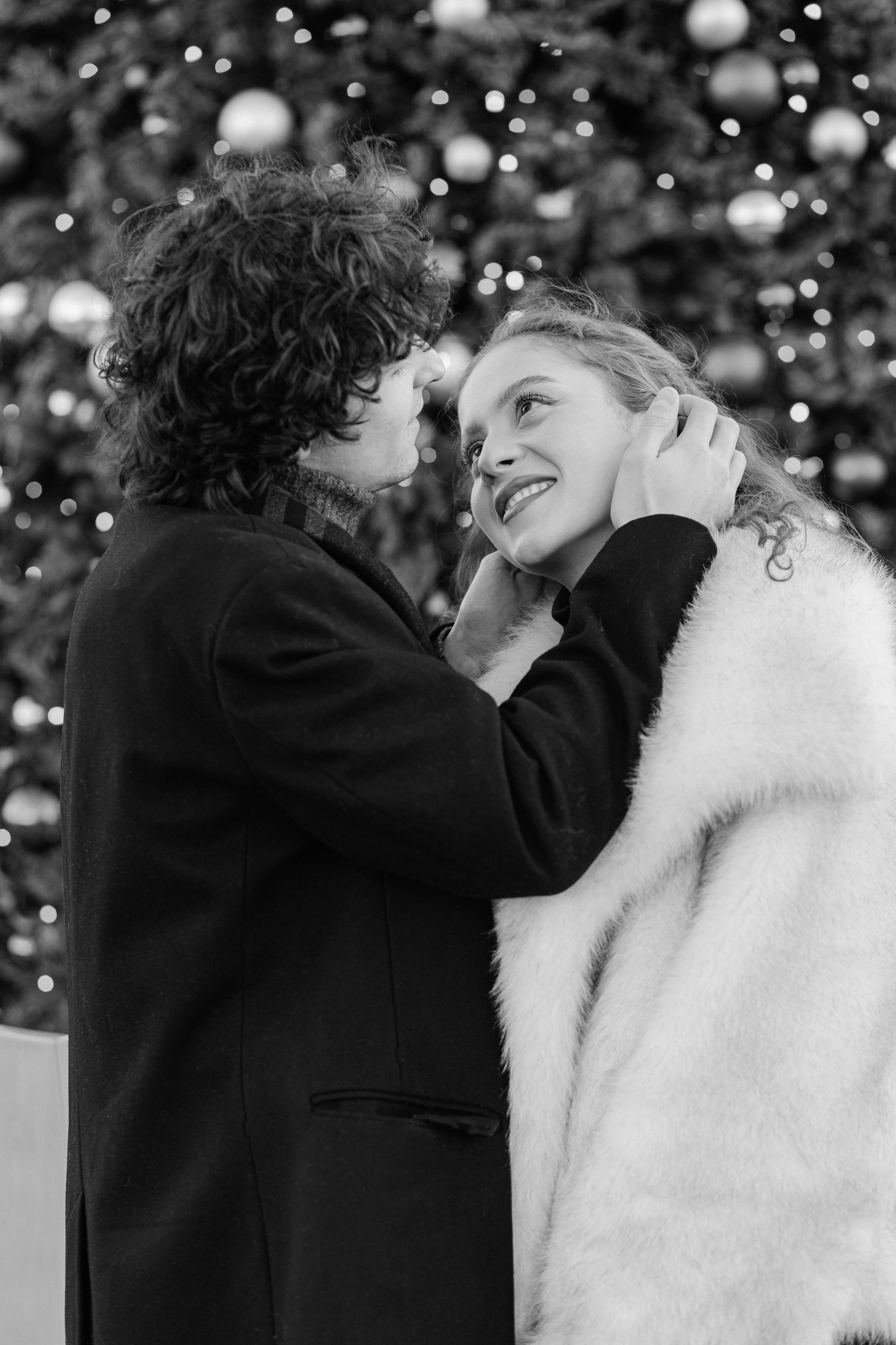 Christmas magic together. Photographer Elvira Hryshchenko