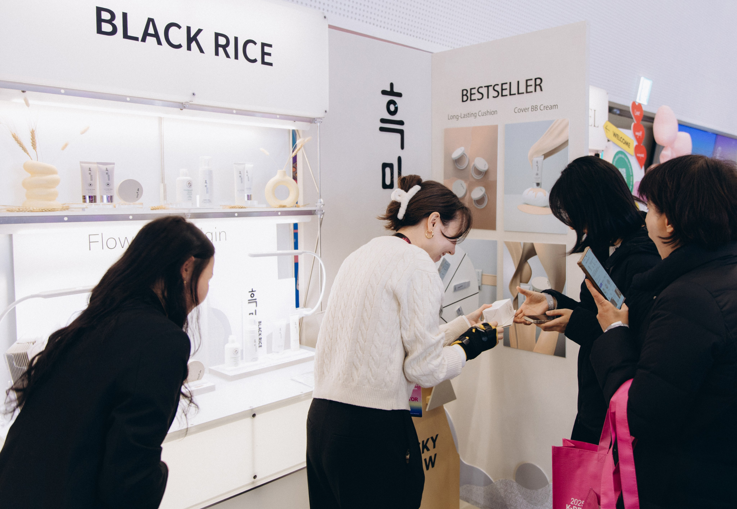 Seoul beauty expo 2025 (Black Rice). Портретный фотограф в Южной Корее Ольга Лян