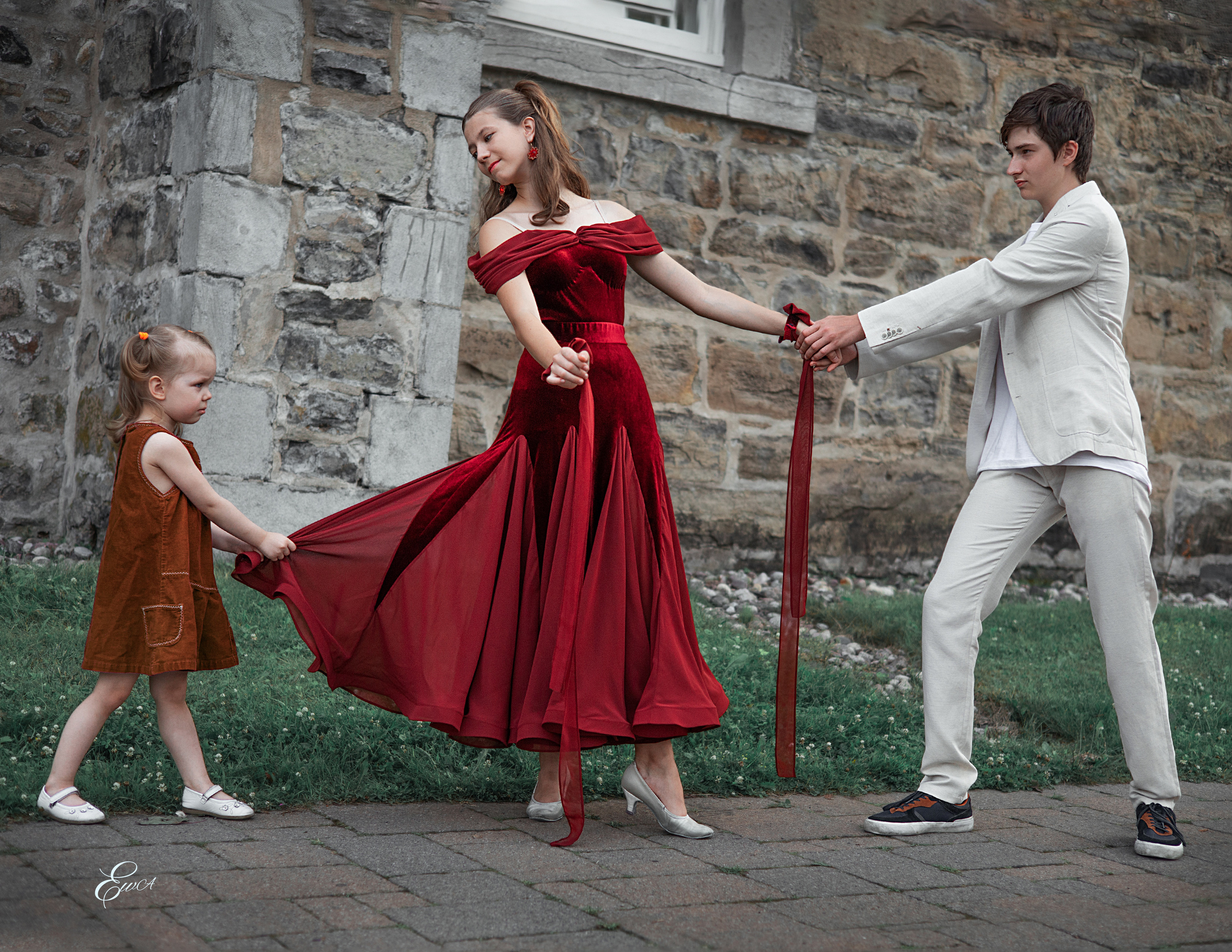 Ecaterina et Elias. Photographe de famille à Montréal Ewa Molchanovskaya