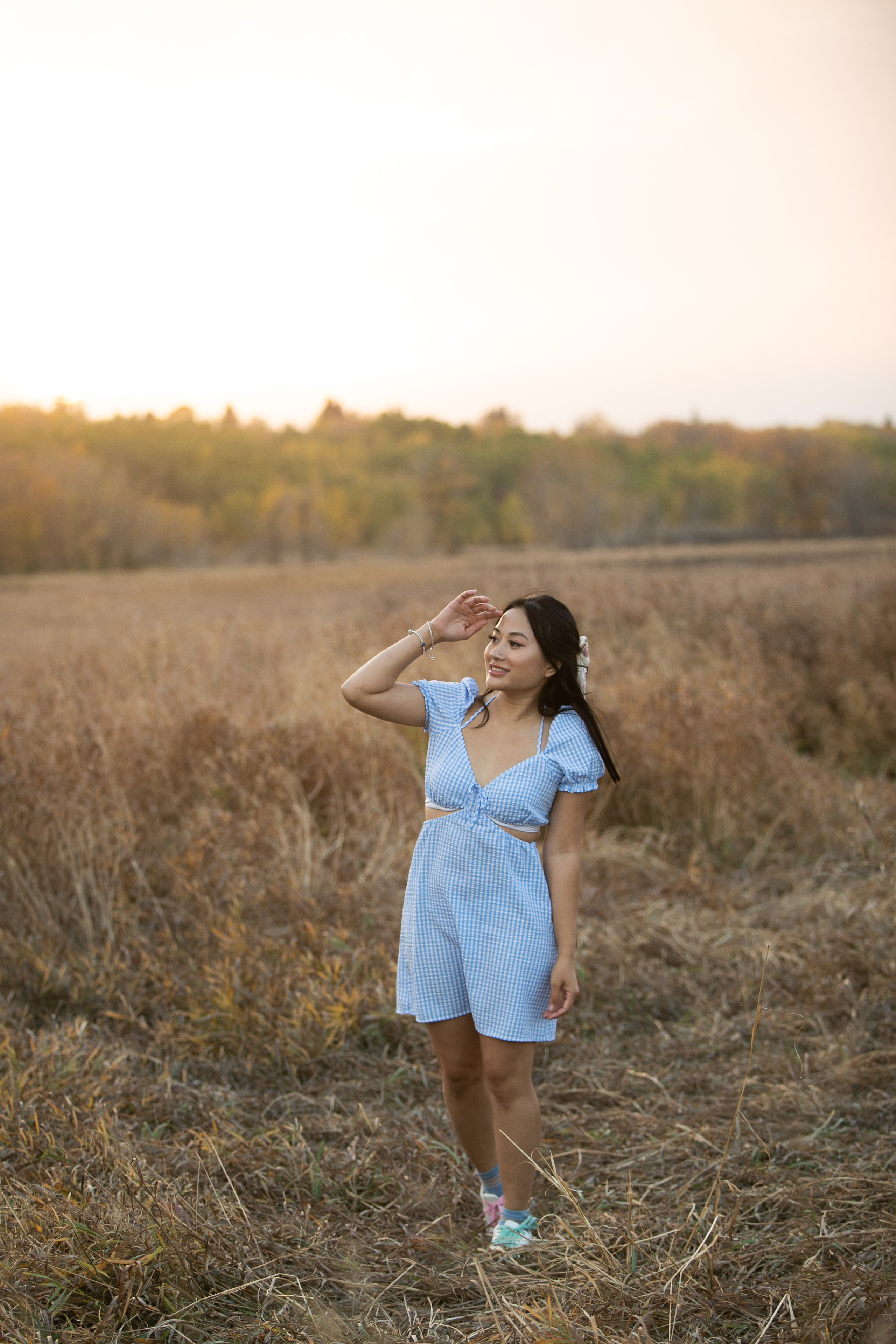 Hannah Woo — Fish Creek. Fotografía accesible en Calgary
