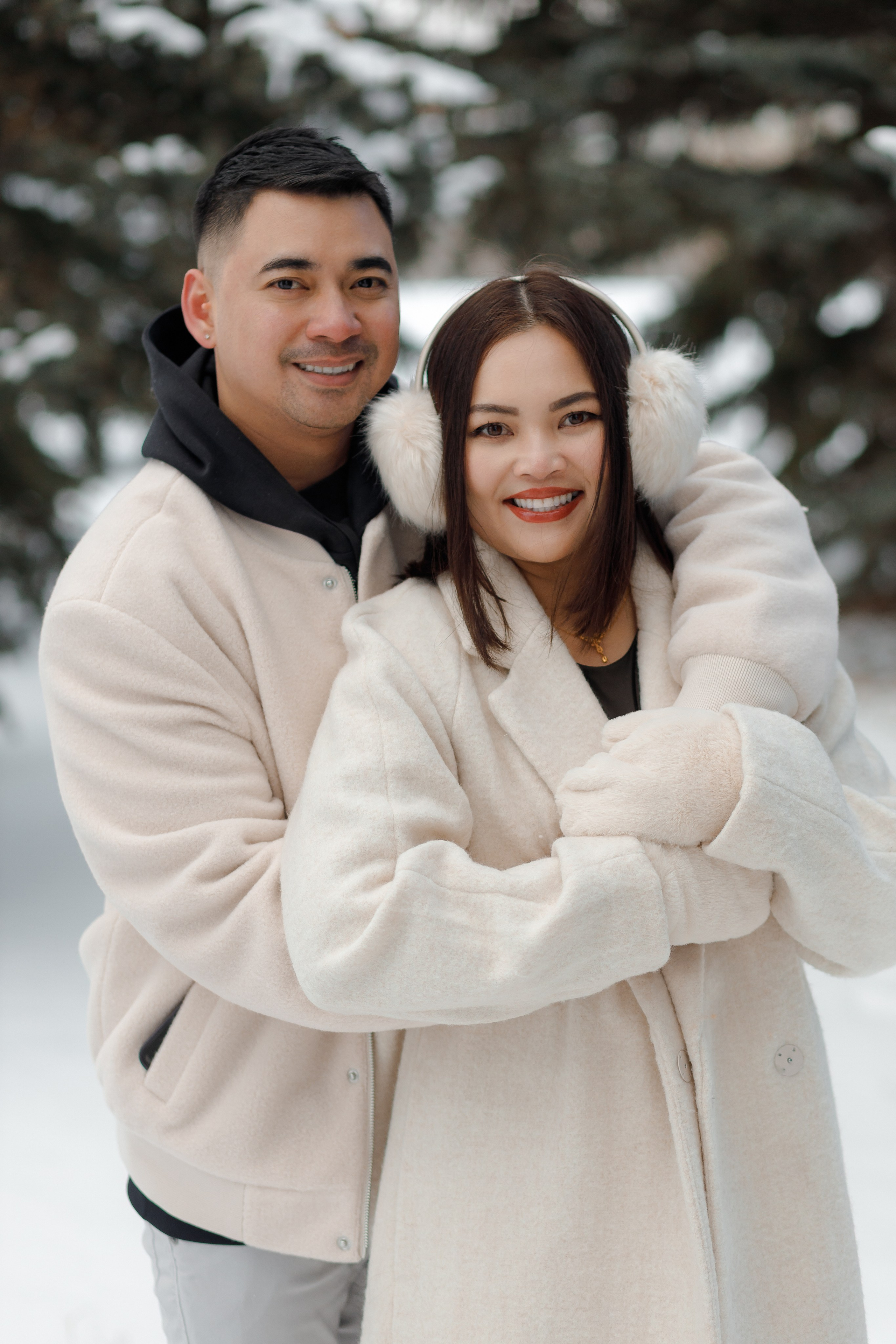 Family winter story. Photographer Elvira Hryshchenko