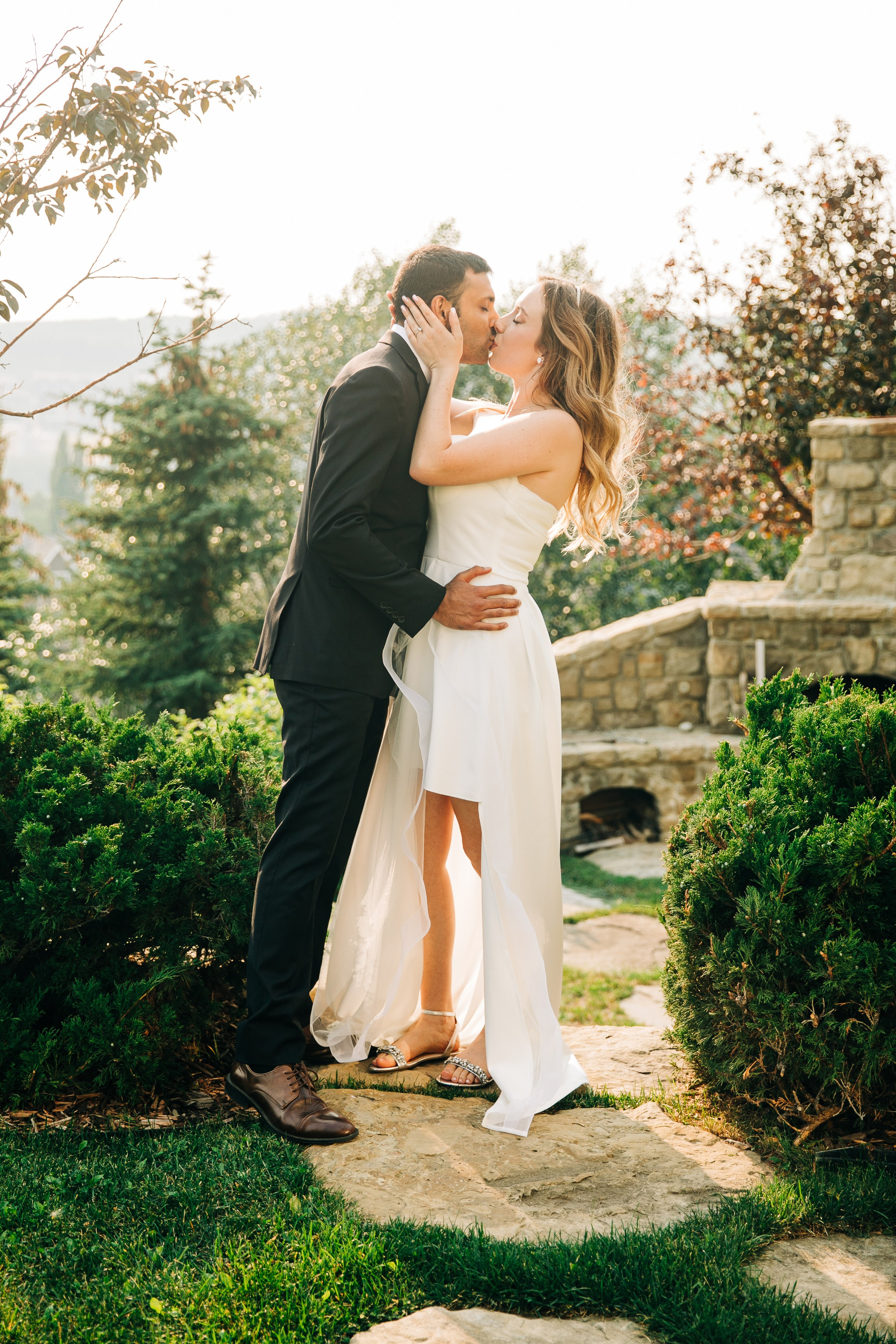 Assif & Vanessa Backyard Wedding. Ching Li Photography