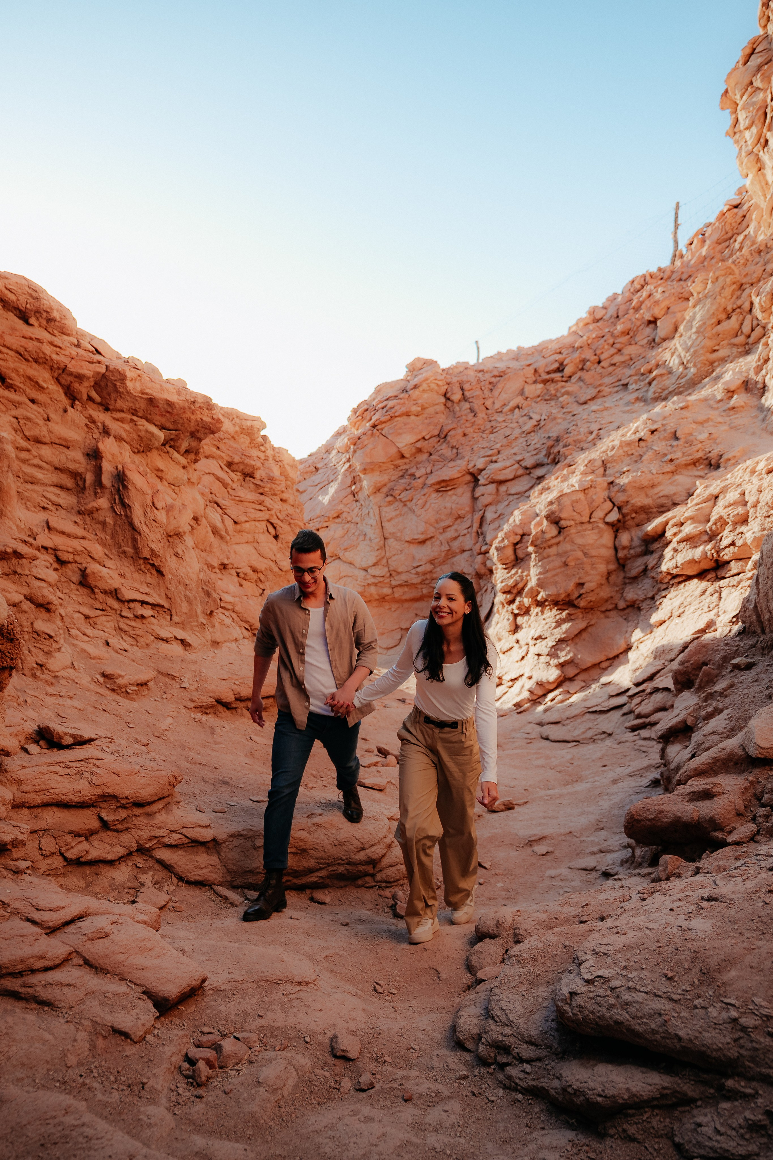 Vale dos Cogumelos — Sessão casual. Fotógrafo em San Pedro de Atacama