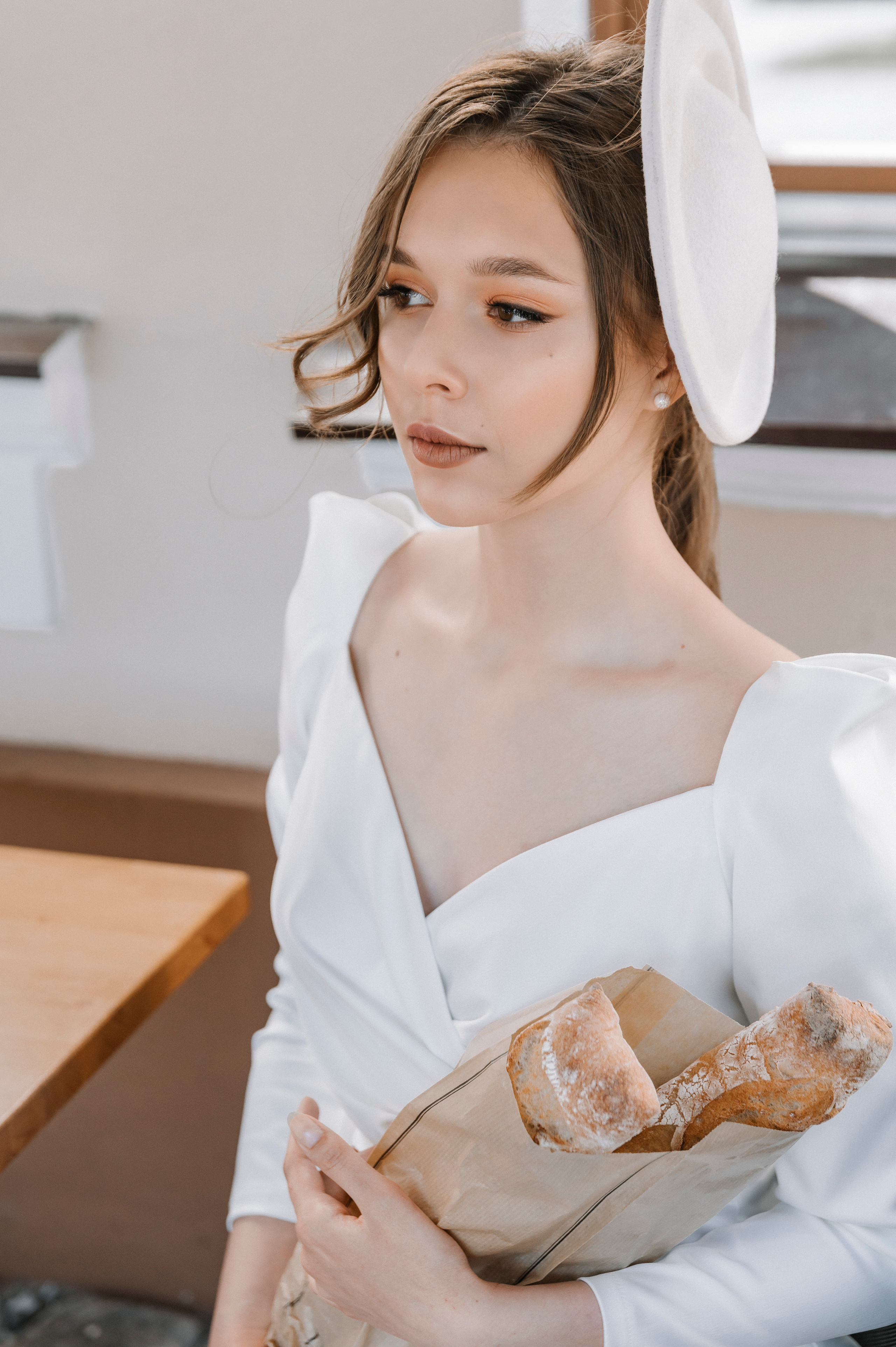 French bread flavor. Photographer and Blogger Europe/Asia Nika Stoma