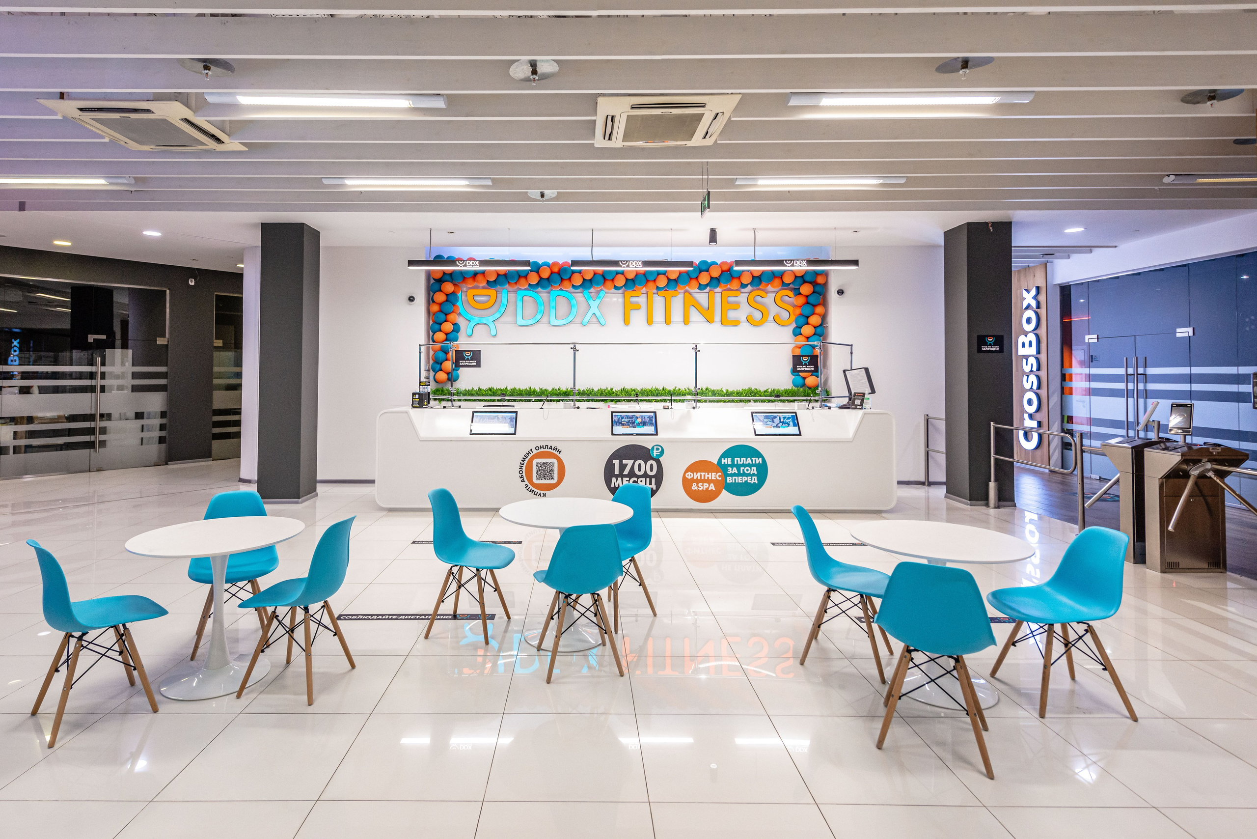 Фитнес-клуб DDX Fitness в Мытищи. FOTÓGRAFO MÉXICO QUINTANA ROO