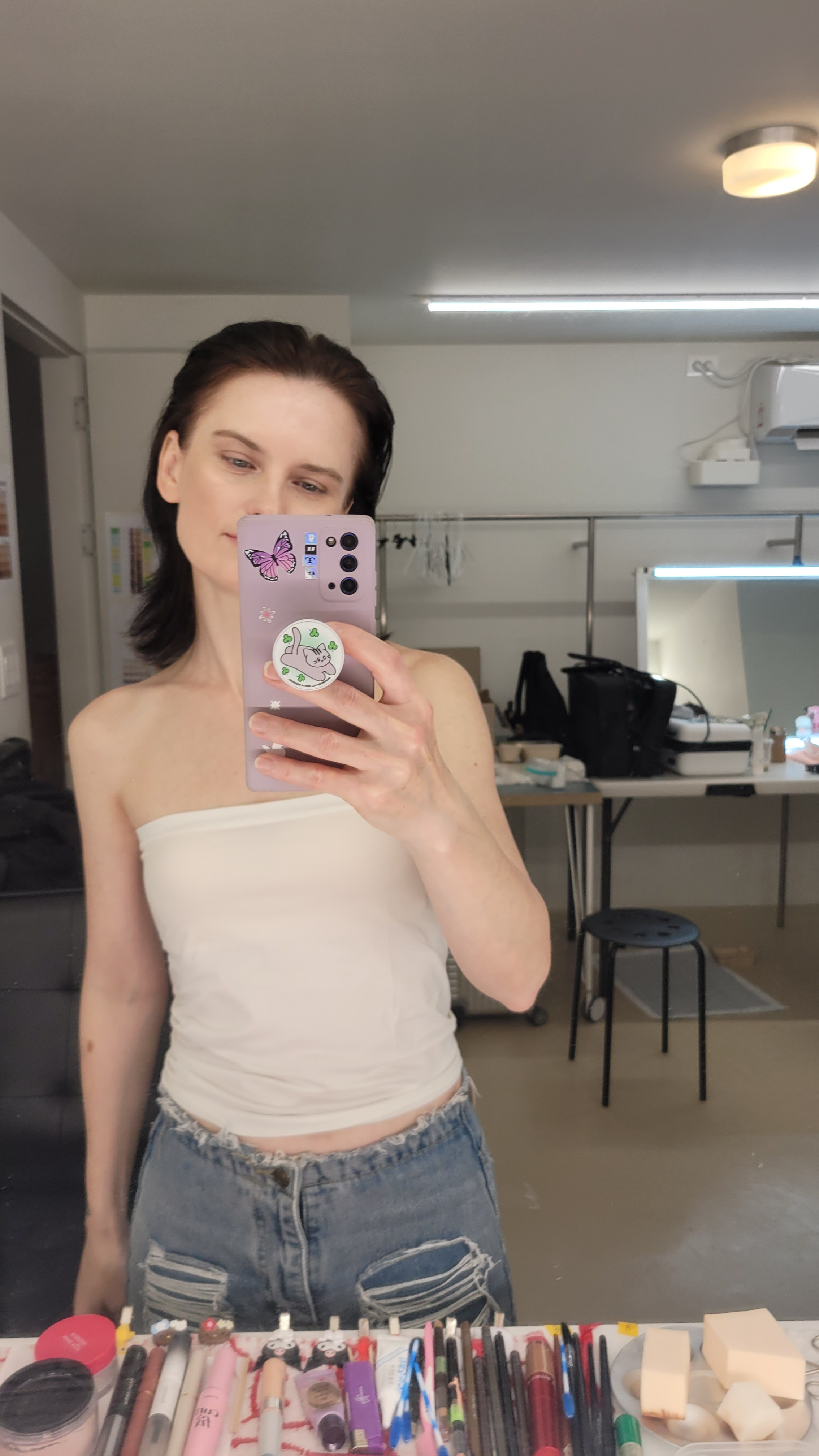 Make-up cosmetic beauty shooting TIRTIR — model, June, 2025
