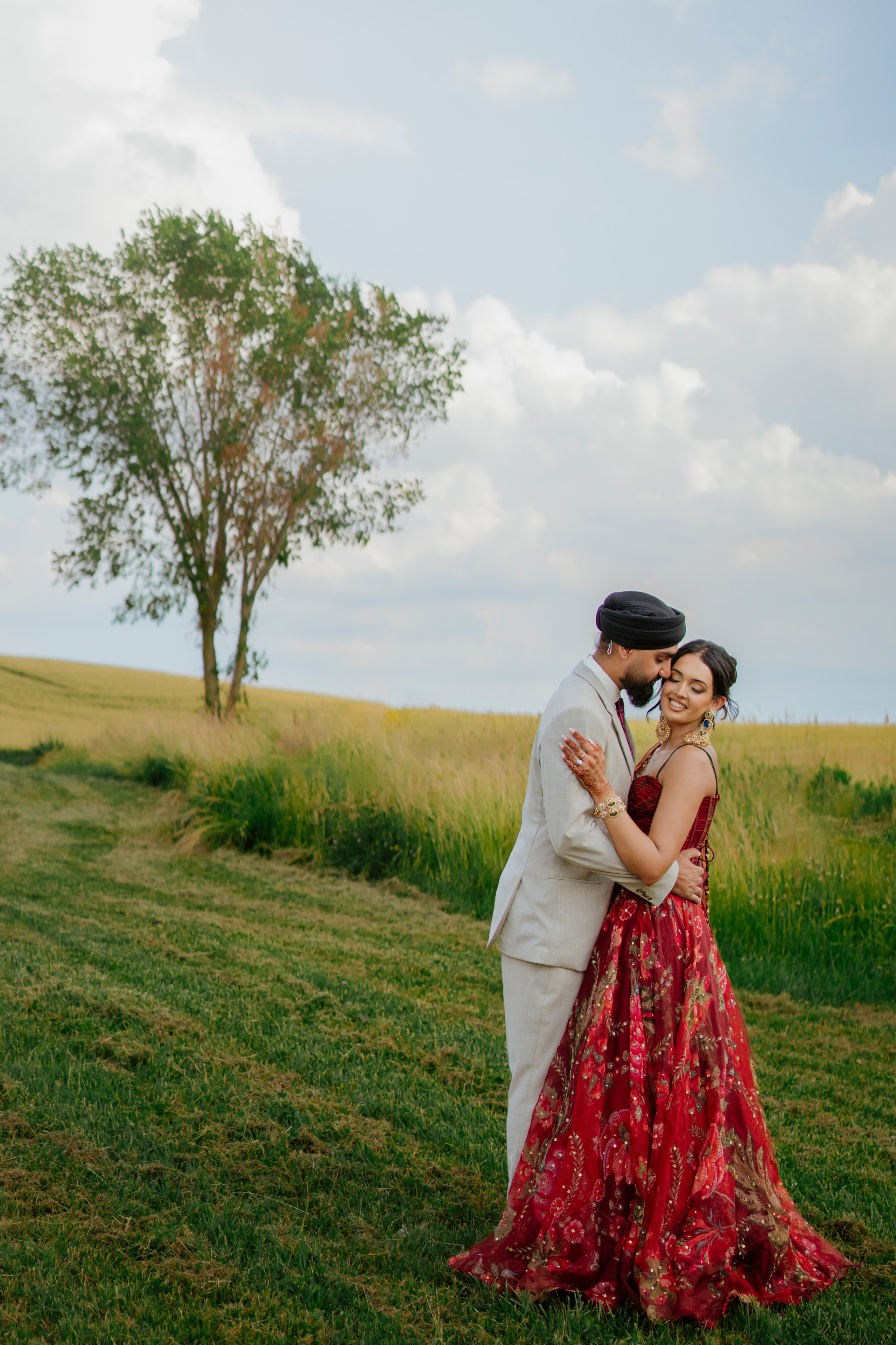 Nooreen & Jugraj. Studio Kunal Photography