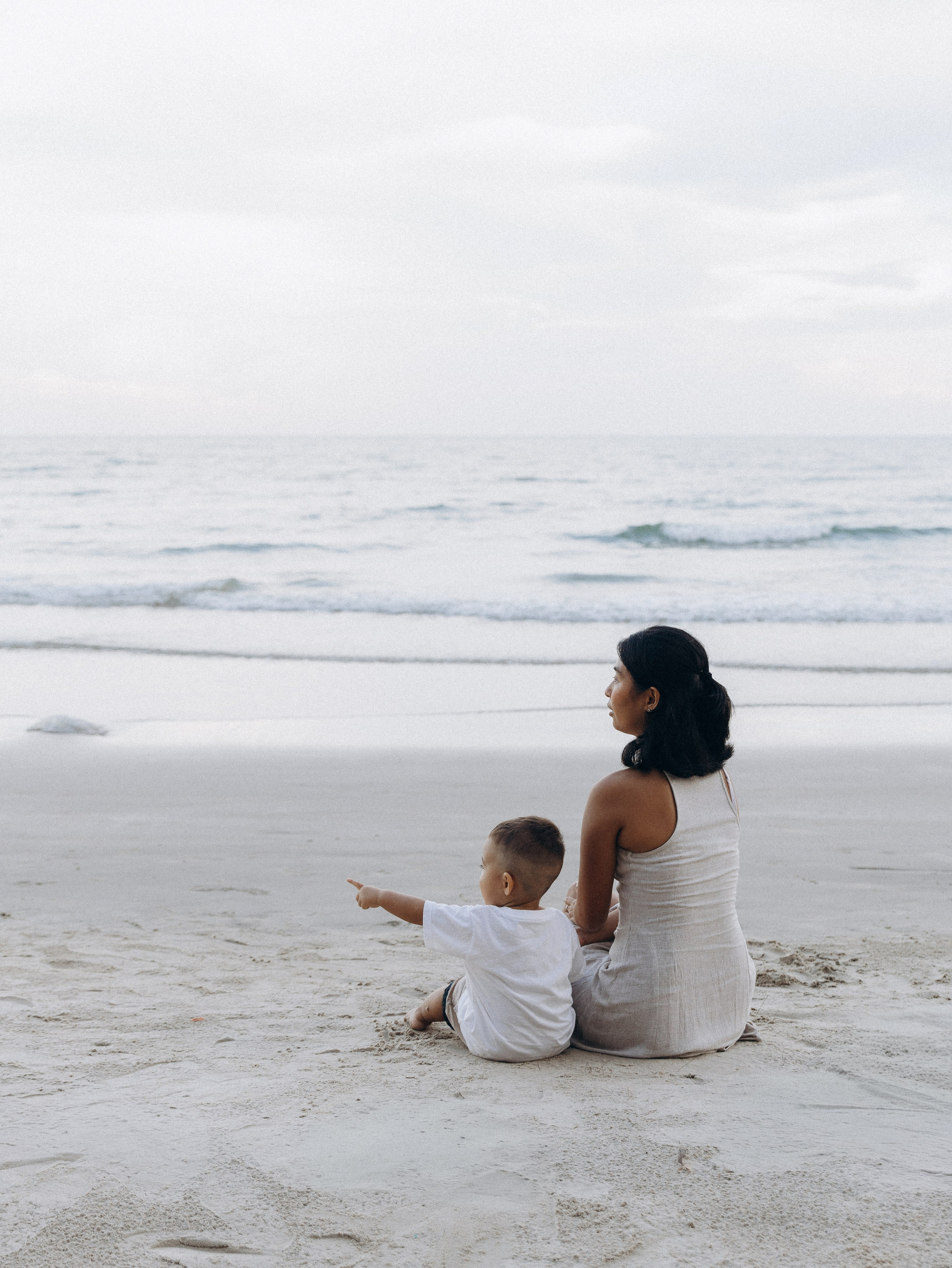 At the beach. Family and wedding photographer in Bangkok, Thailand