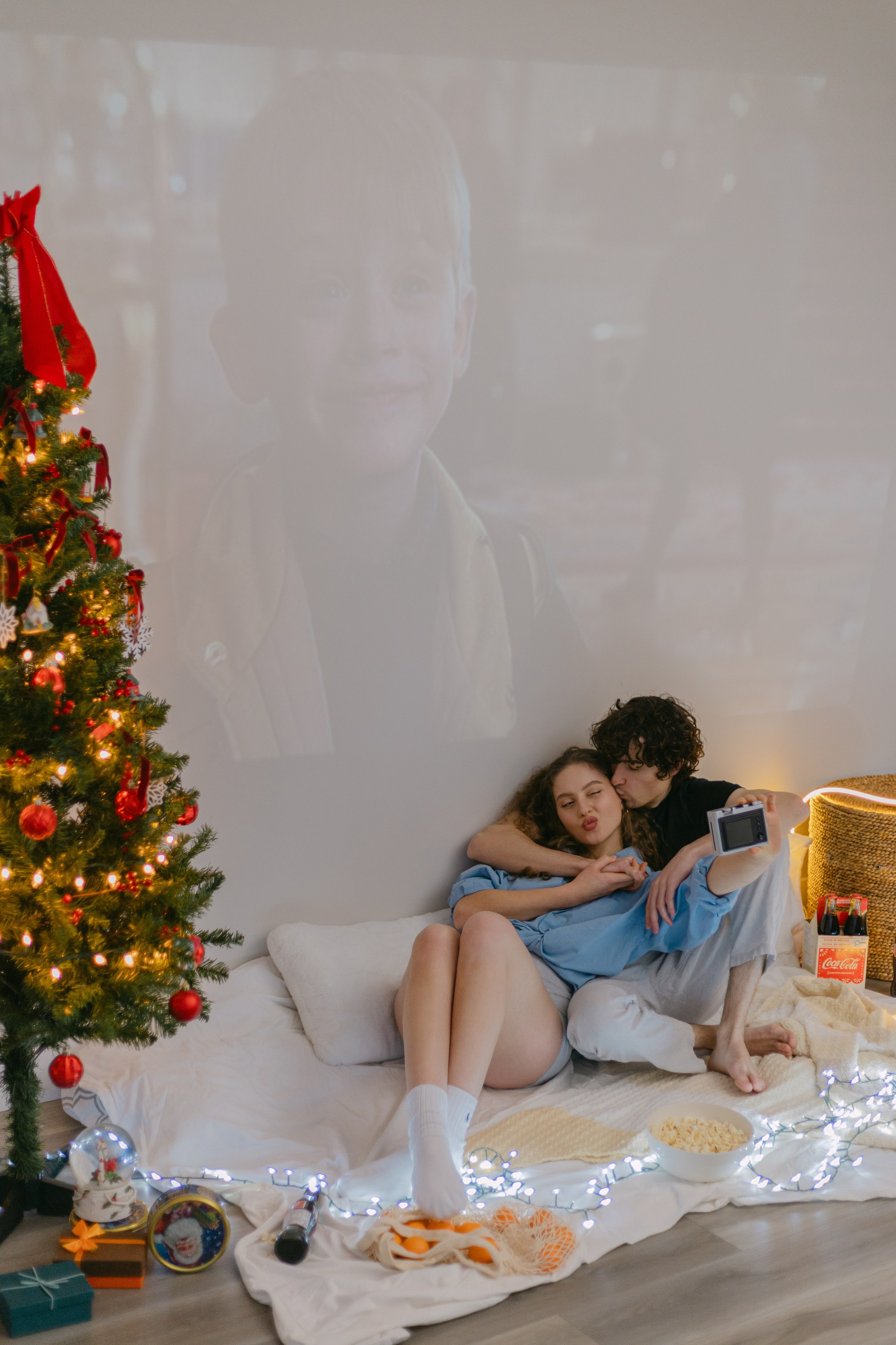 Christmas magic together. Photographer Elvira Hryshchenko