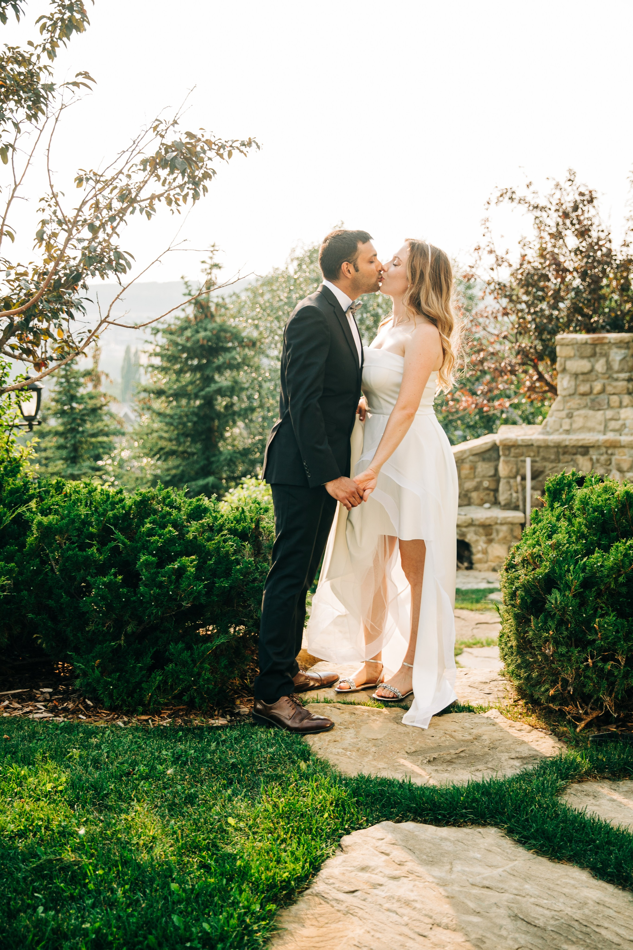 Assif & Vanessa Backyard Wedding. Ching Li Photography