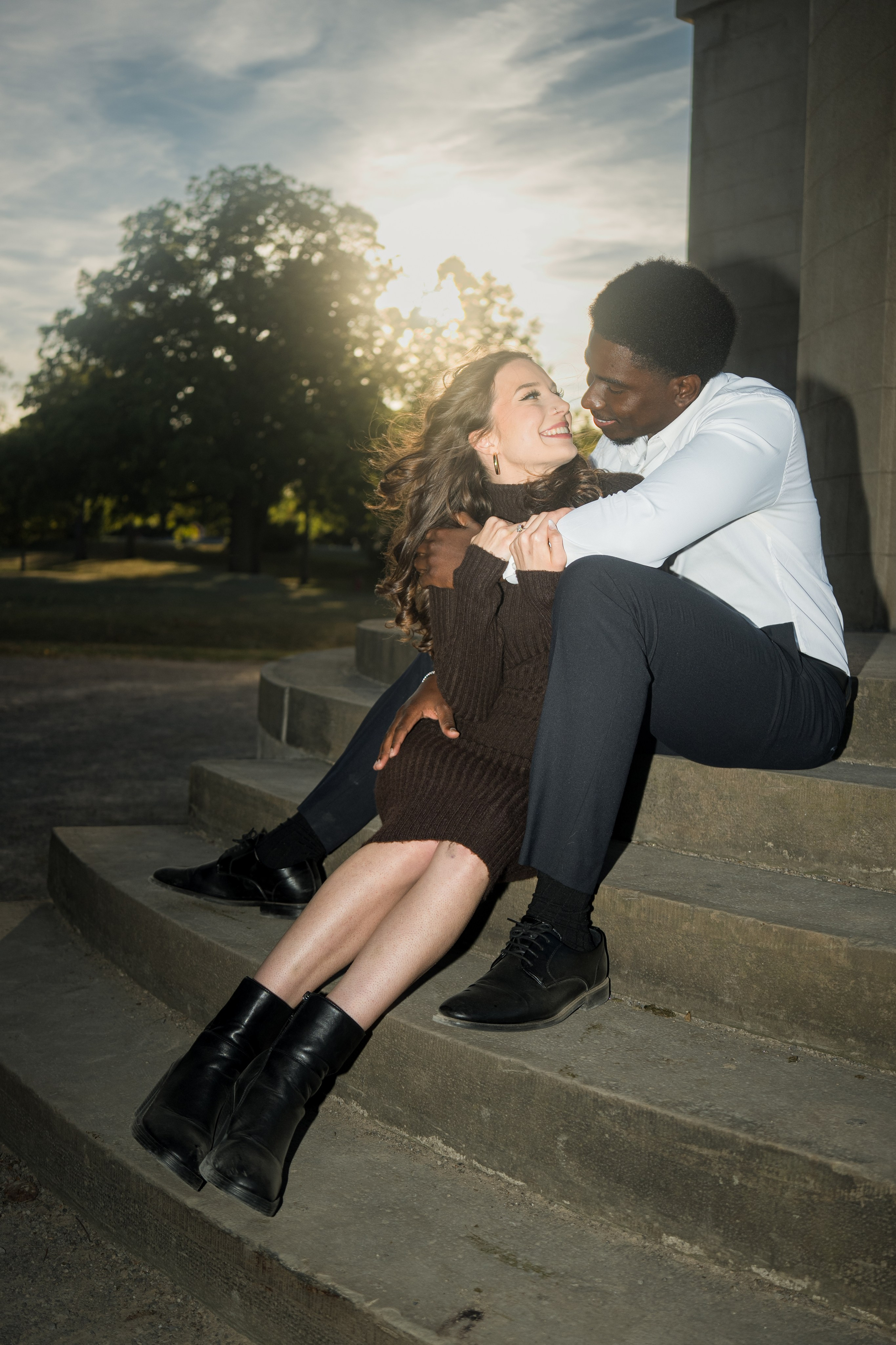 Nicholls&Kristena — Engagement Session. Madhurina photography