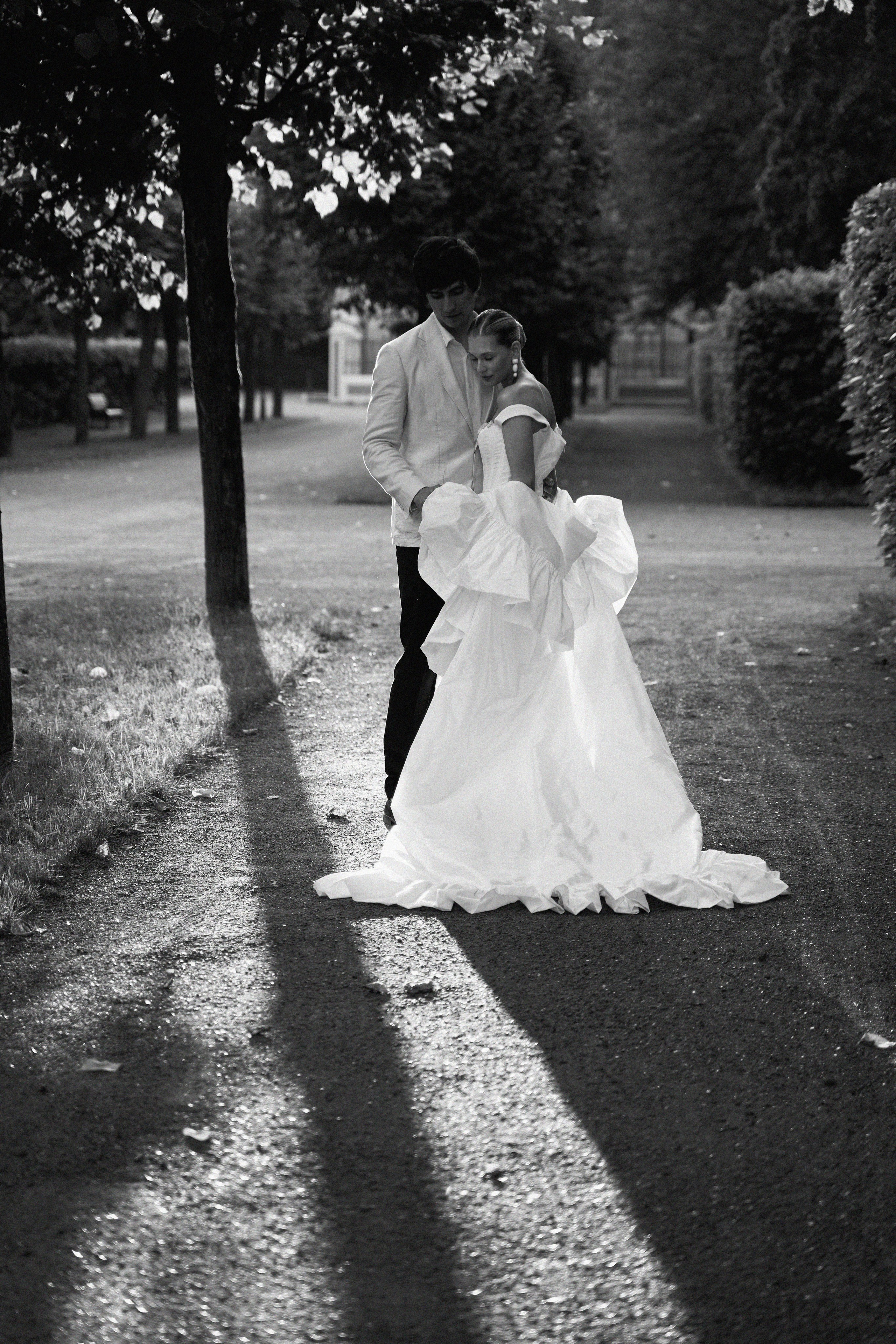 Destination wedding photographer portfolio image with timeless composition