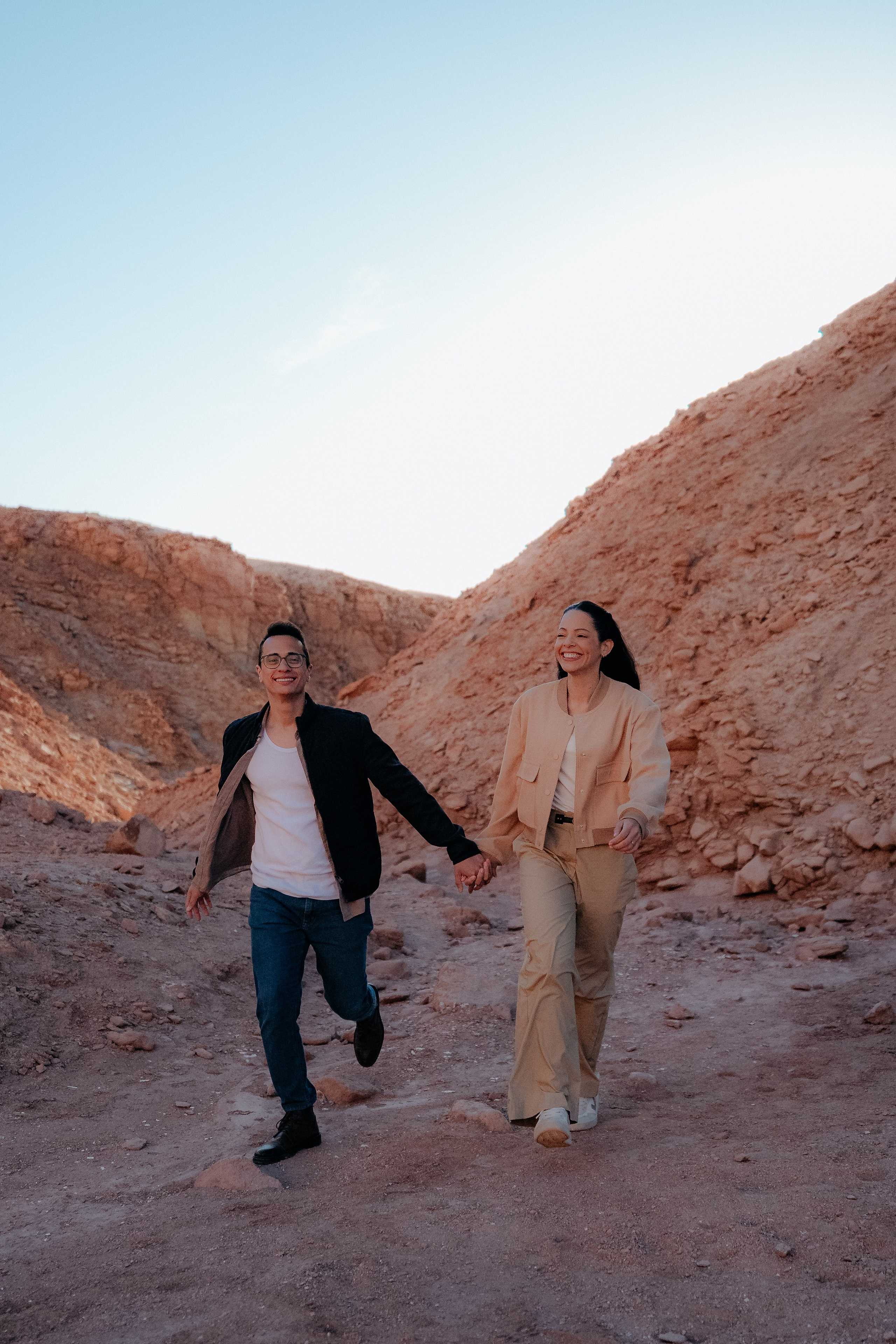 Vale dos Cogumelos — Sessão casual. Fotógrafo em San Pedro de Atacama
