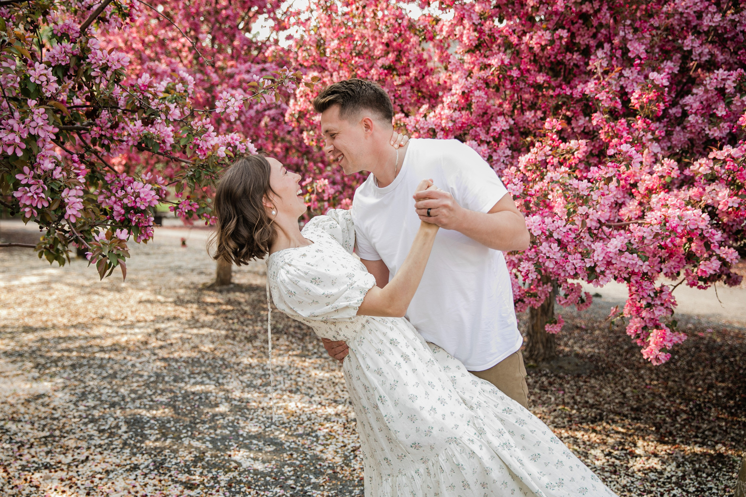 Cherry Blossom Pitcher’s Family. Ching Li Photography