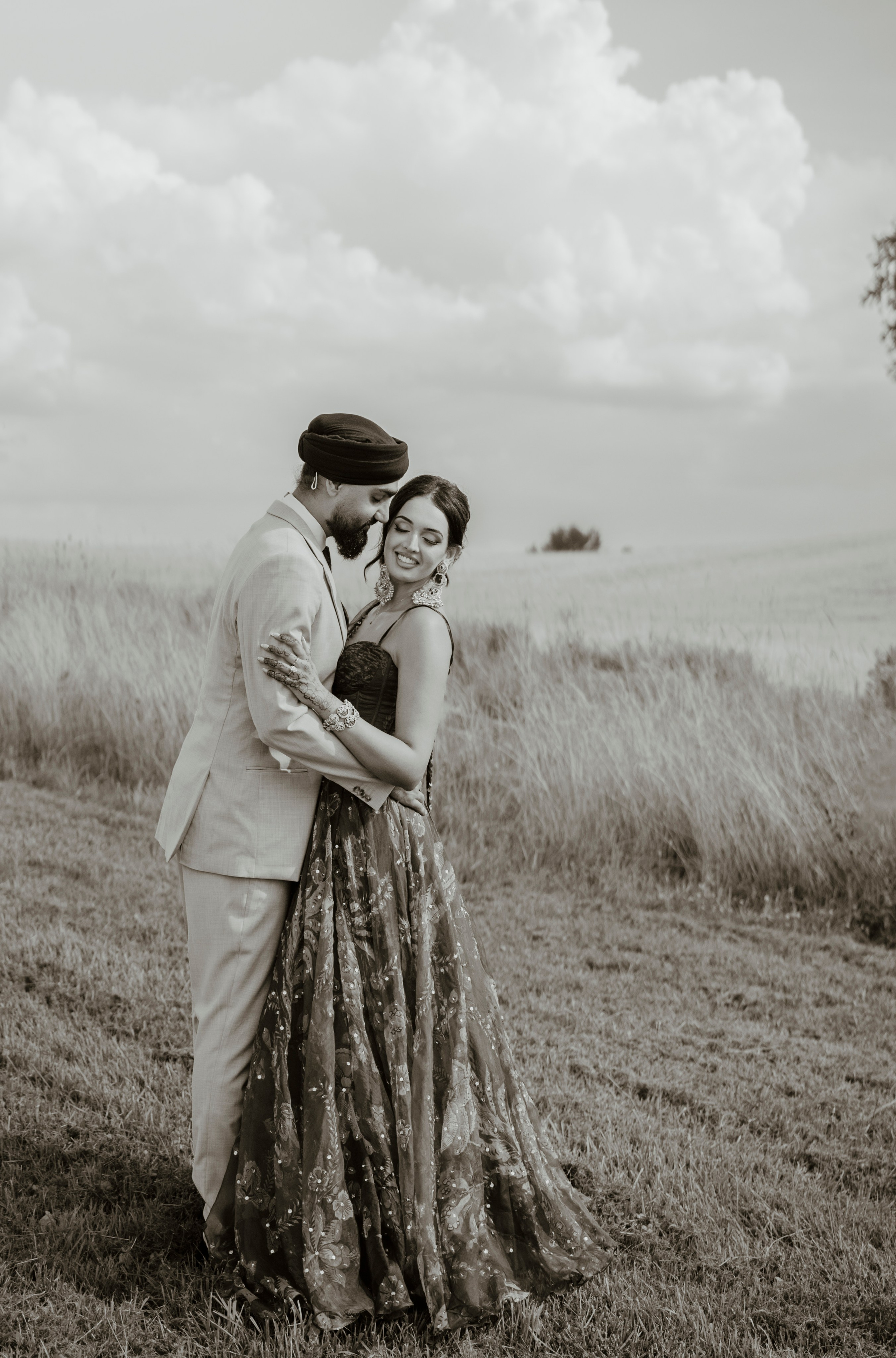 Nooreen & Jugraj. Studio Kunal Photography