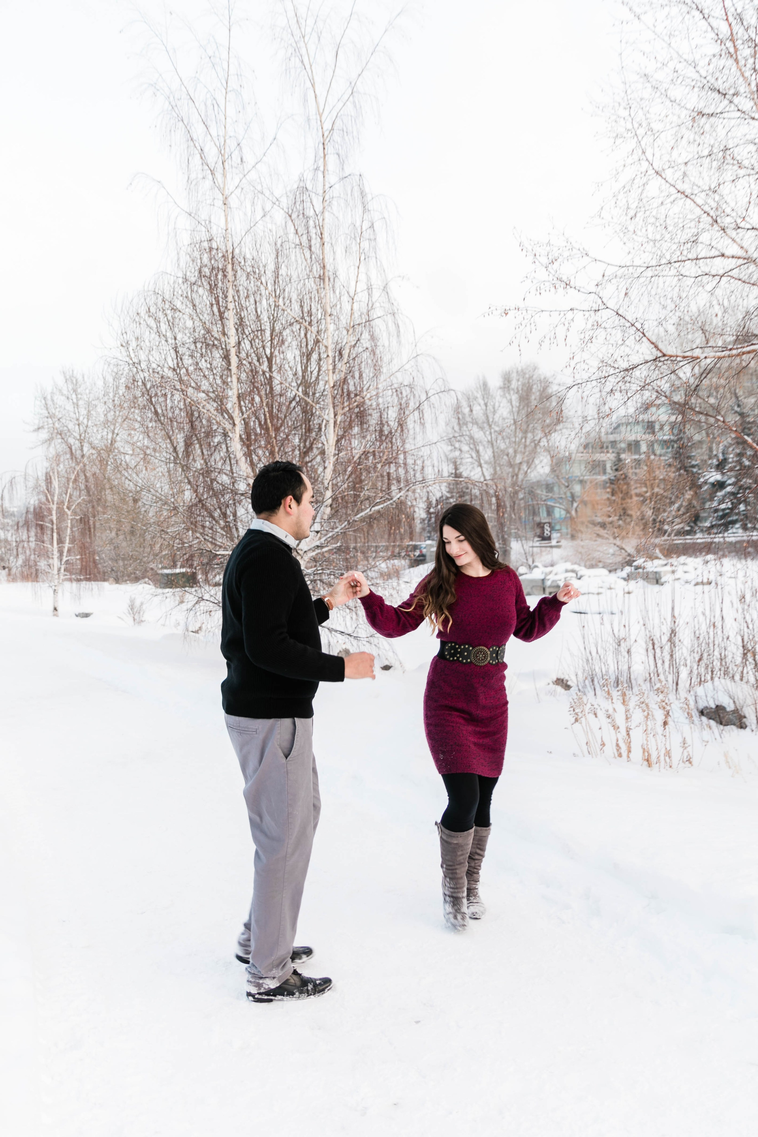 Ivan & Andrada Engagement Photos. Ching Li Photography