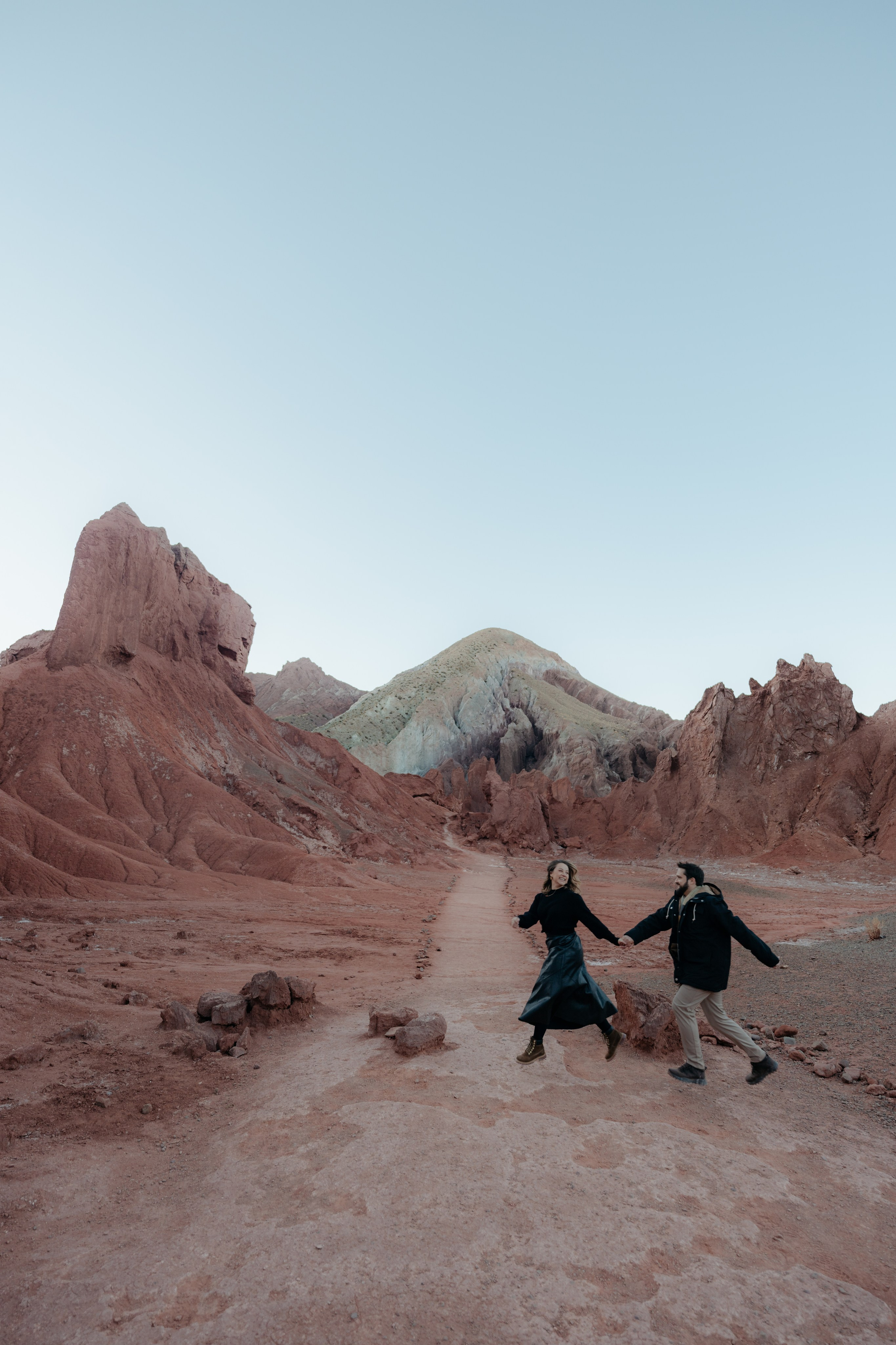 Vale do Arcoíris — Ensaio casual. Fotógrafo em San Pedro de Atacama