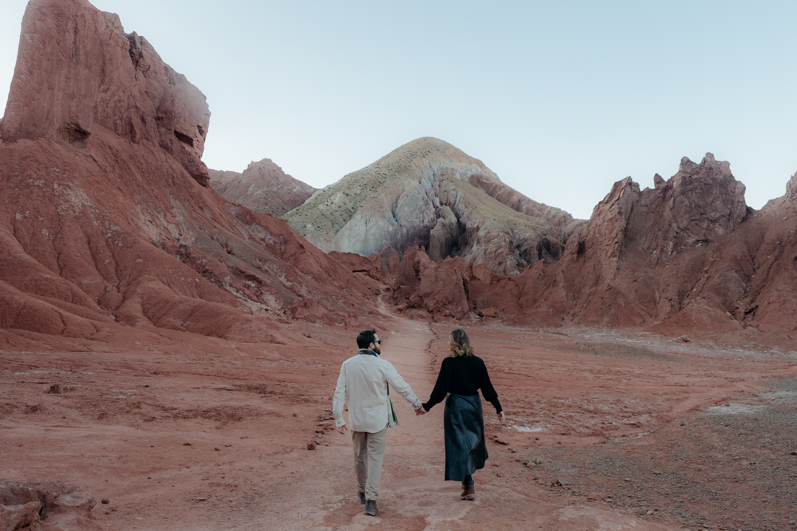 Vale do Arcoíris — Ensaio casual. Fotógrafo em San Pedro de Atacama