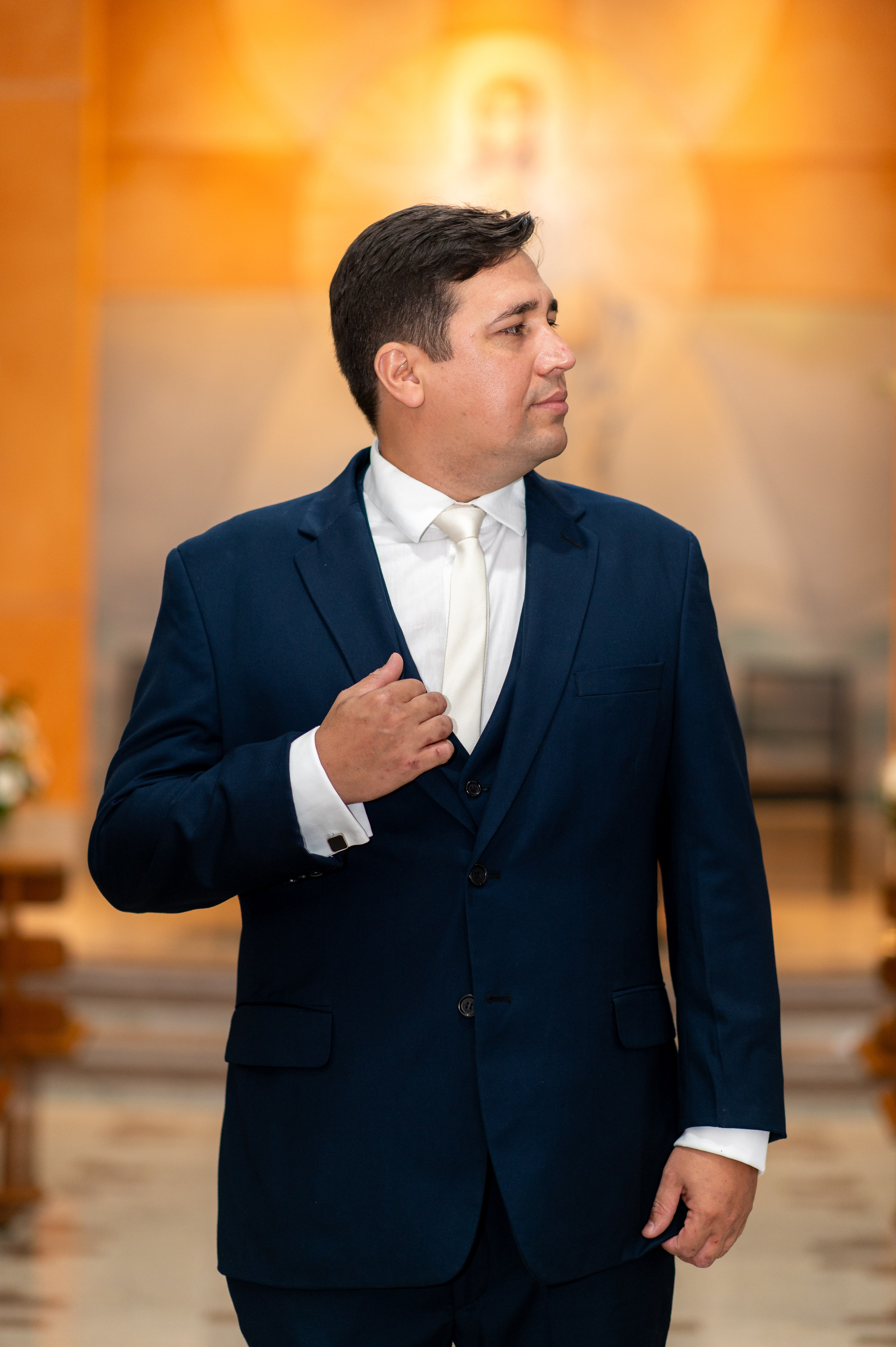 Thaís e José | Cerimônia Católica. Arthur Alves Fotografia