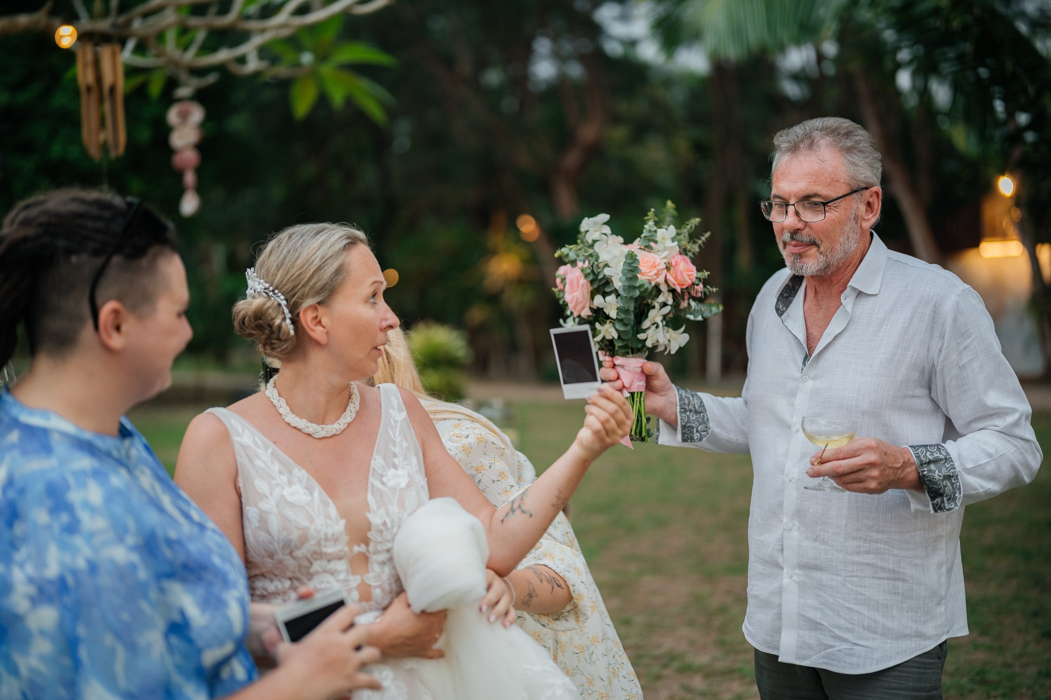 Wedding on the Beach in Koh Samui, Thailand with Friends and Family