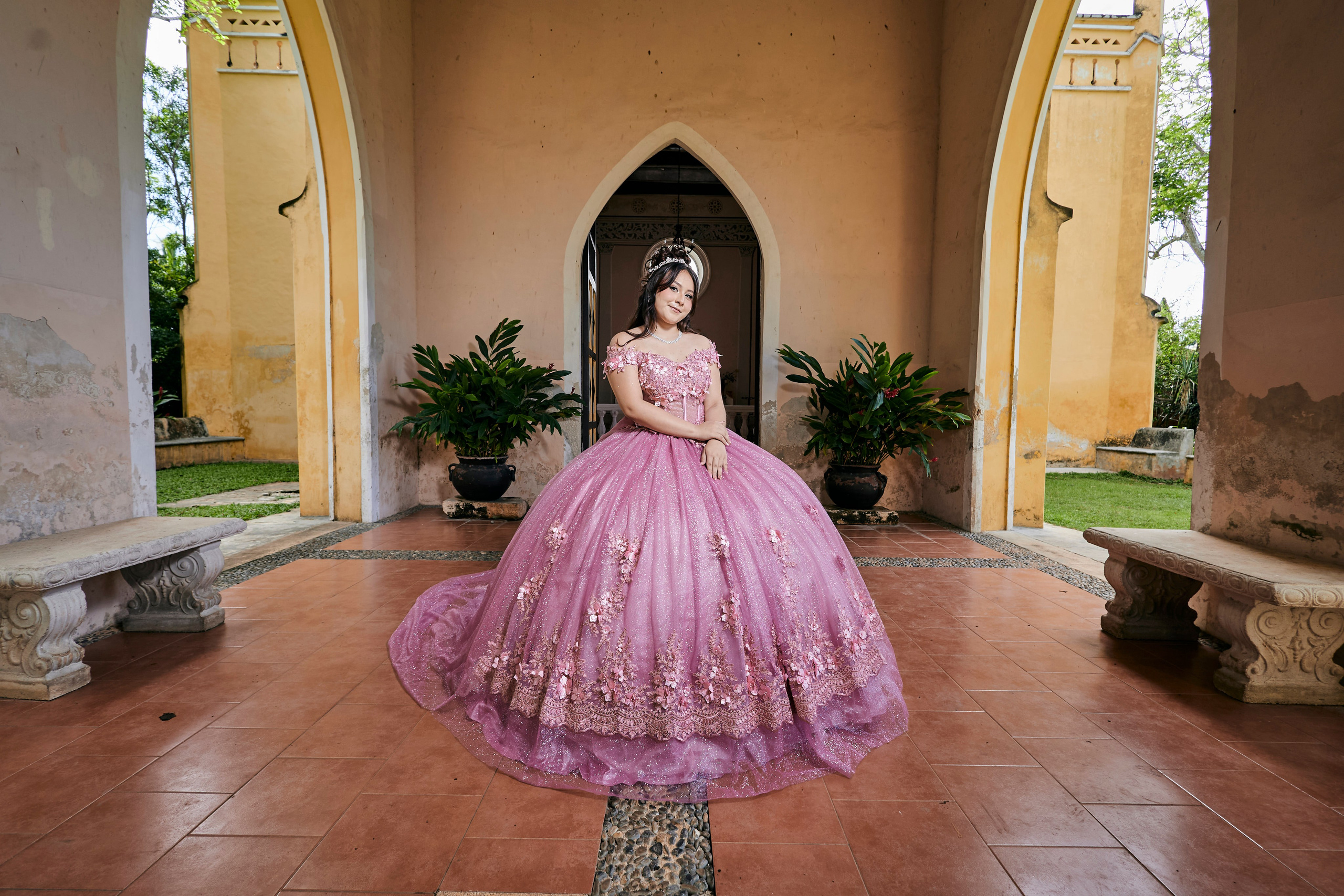 Camila XV. Christian Ku fotógrafo en Mérida, Yucatán