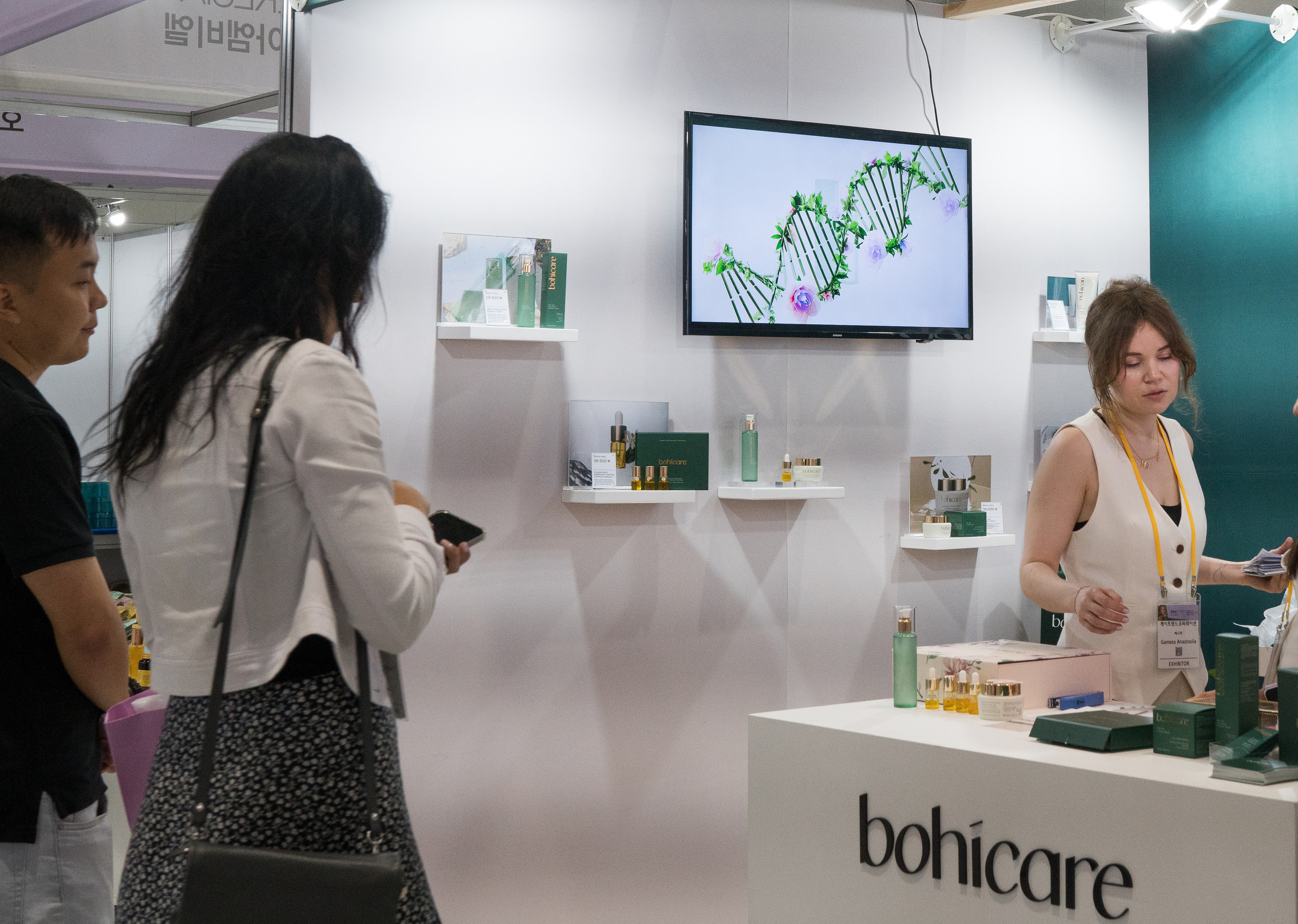 Выставочный стенд для bohicare/ InterCharm 2023/ COEX. Студия декора «Нарния»