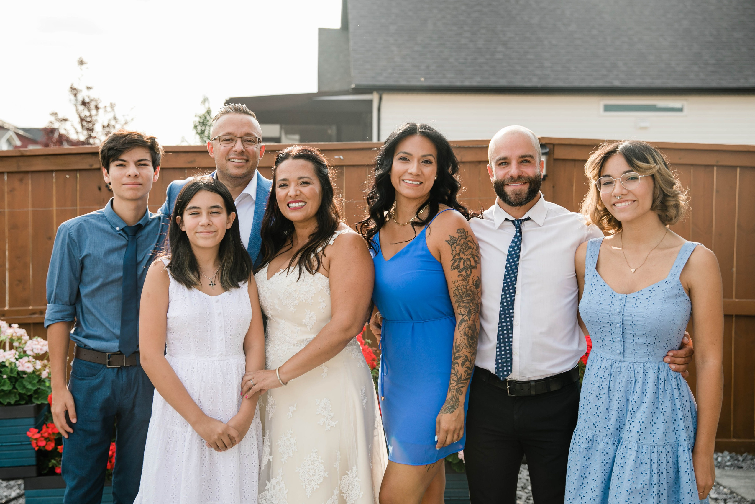 Pamela Backyard Wedding. Ching Li Photography