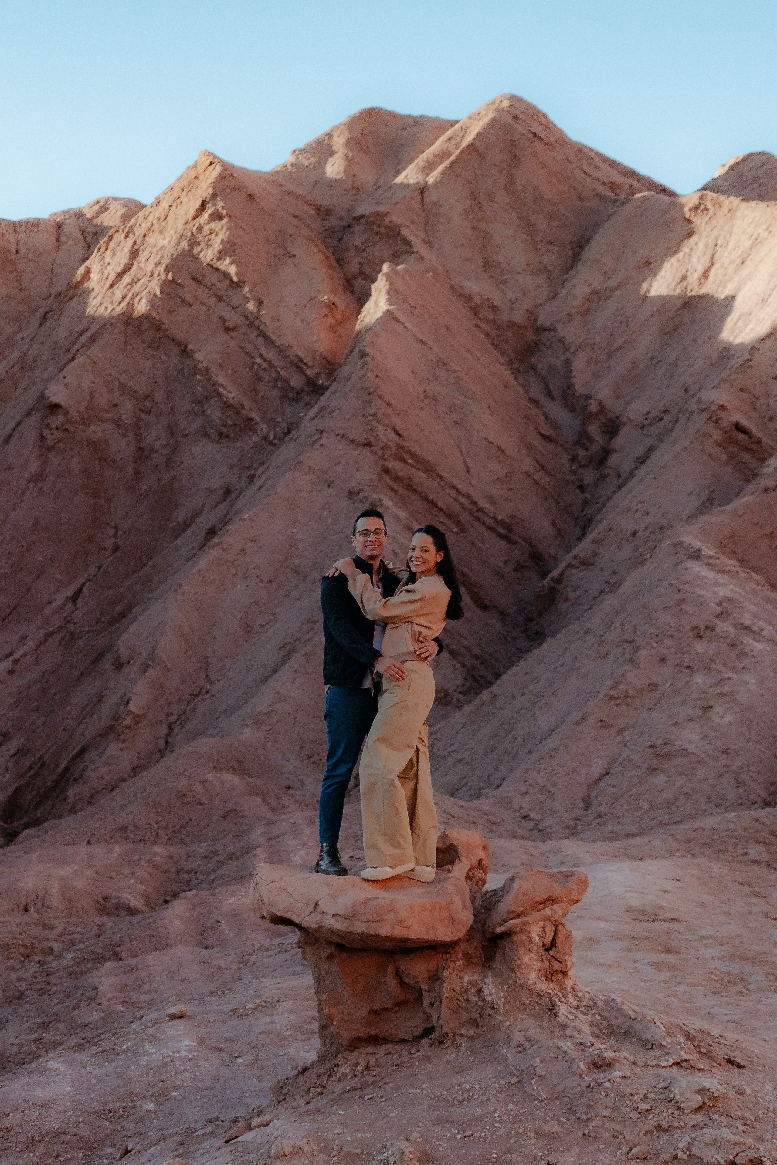 Vale dos Cogumelos — Sessão casual. Fotógrafo em San Pedro de Atacama