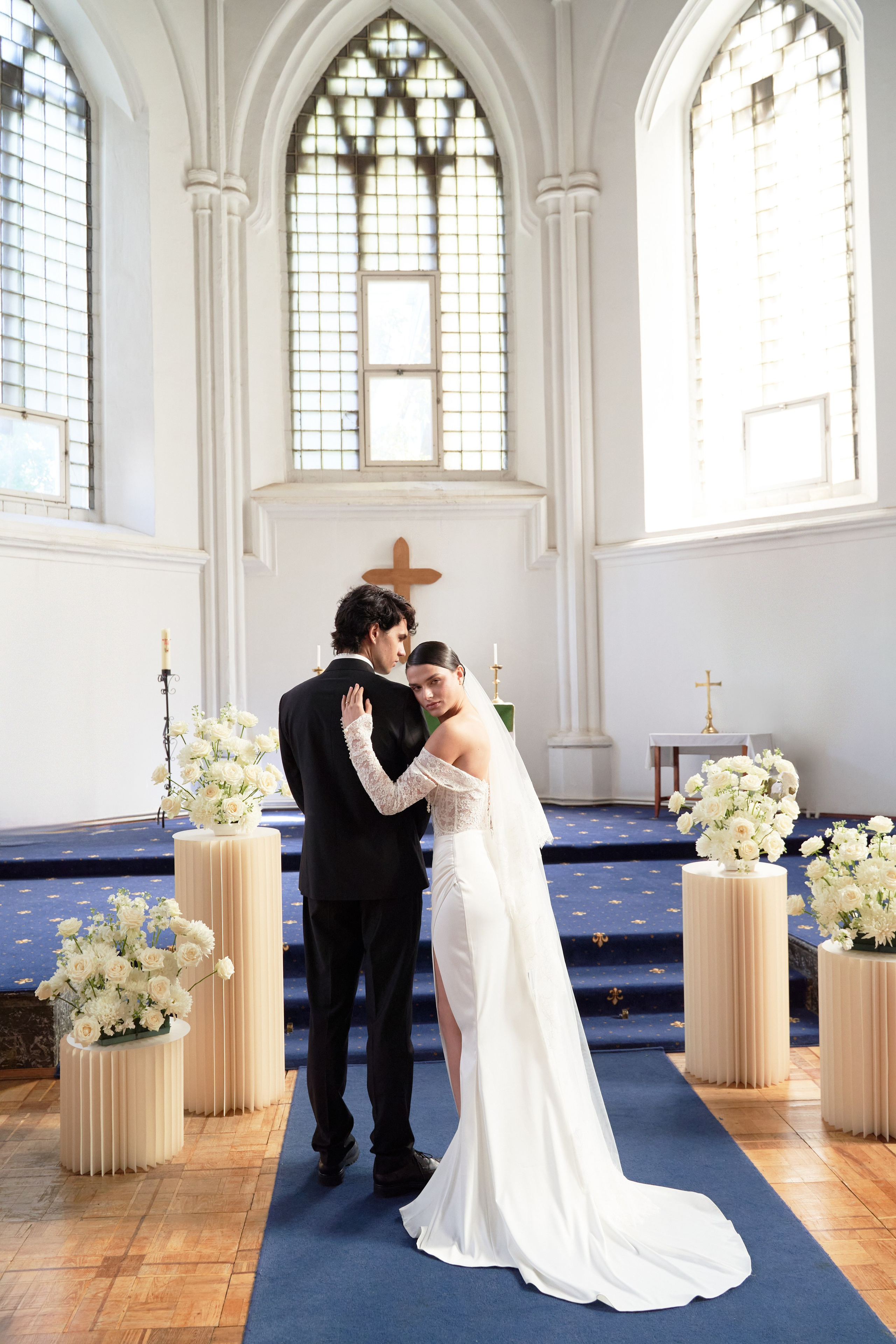 Cathedral Ceremony. Gabriela & Luis. Wedding & Portrait Photographer in Cancun, Tulum & Mexico City — Elena Ruzgis