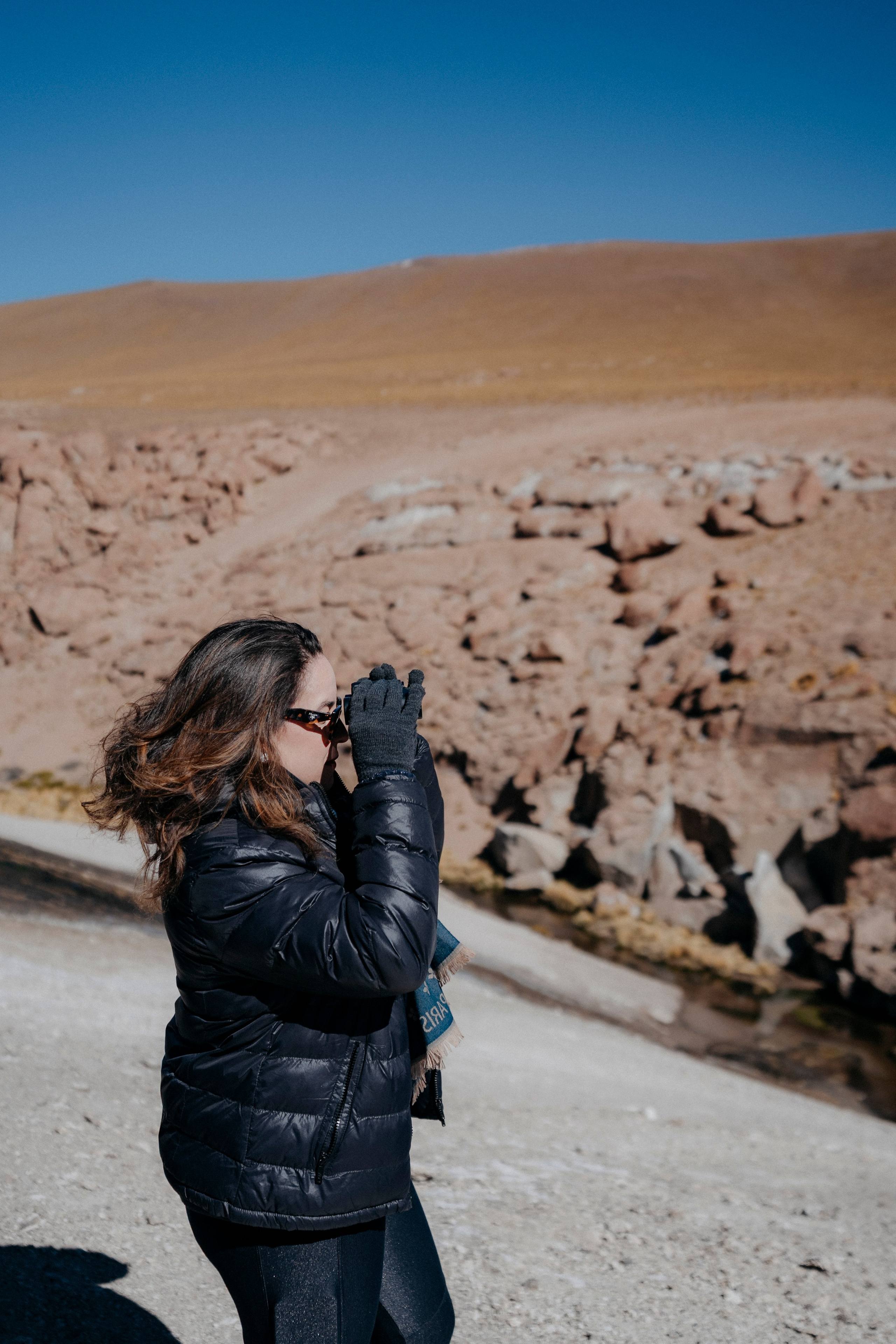 Cobertura de passeio — Geyser el Tatio. Fotógrafo em San Pedro de Atacama