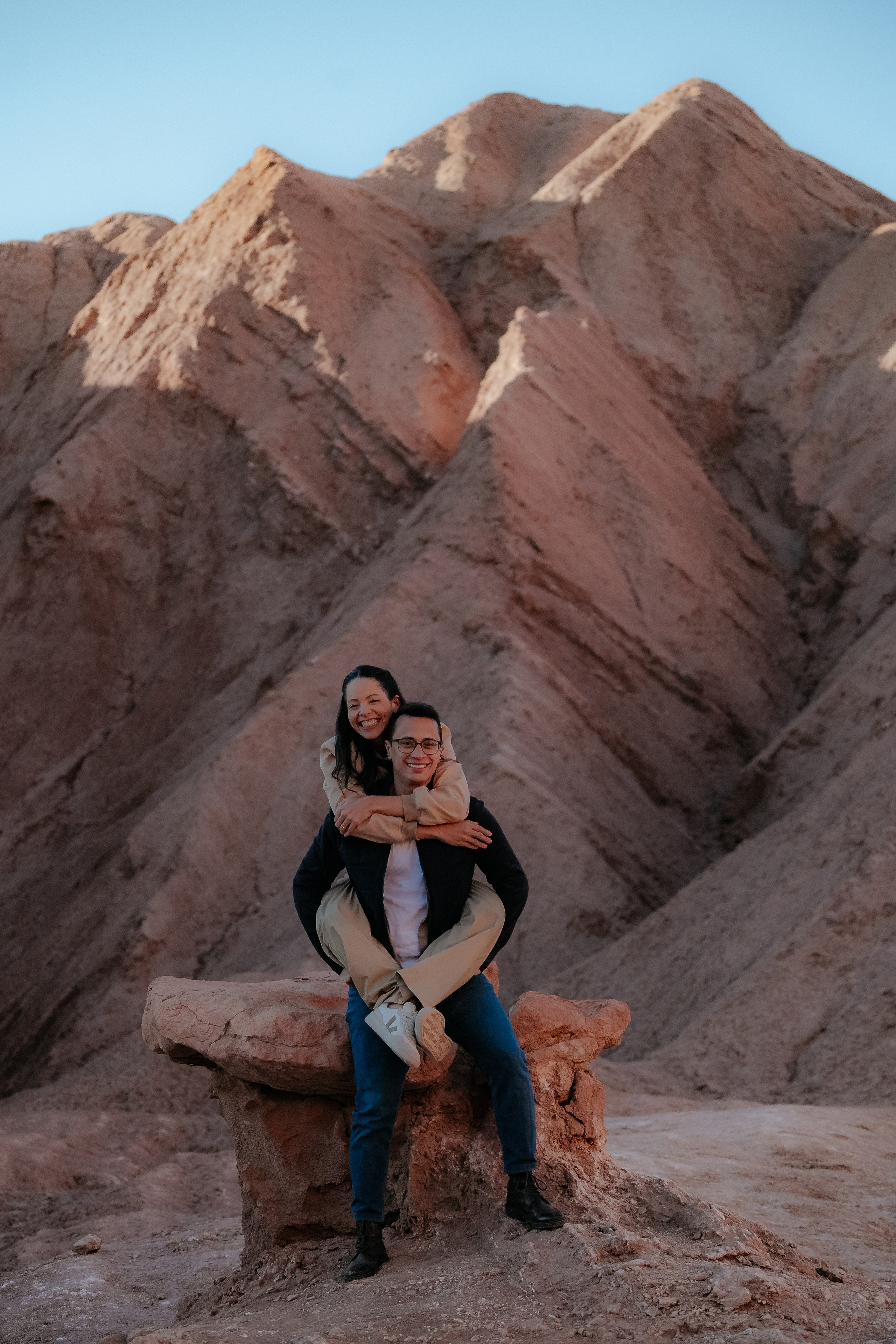 Vale dos Cogumelos — Sessão casual. Fotógrafo em San Pedro de Atacama
