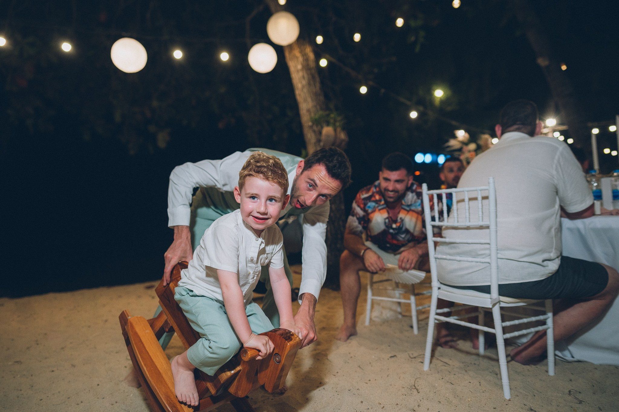 Luxury Beach Wedding Reception