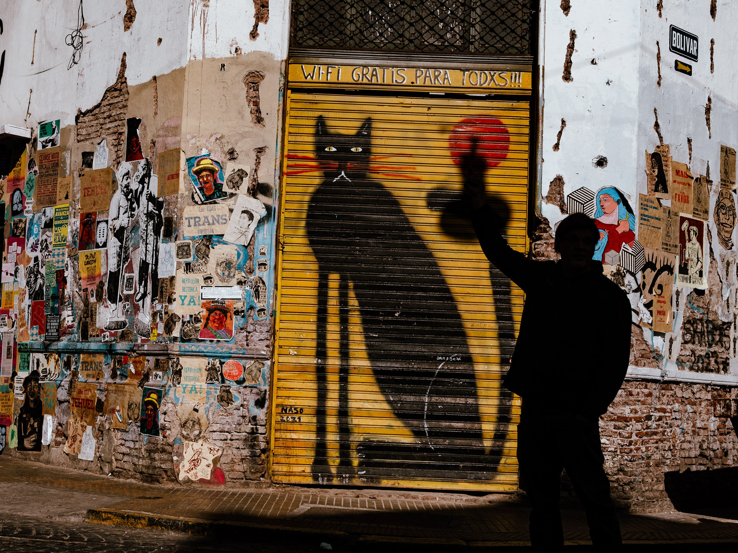 Barrio de San Telmo, Ciudad de Buenos Aires, Argentina. Federico Borobio, fotografía callejera y documental.