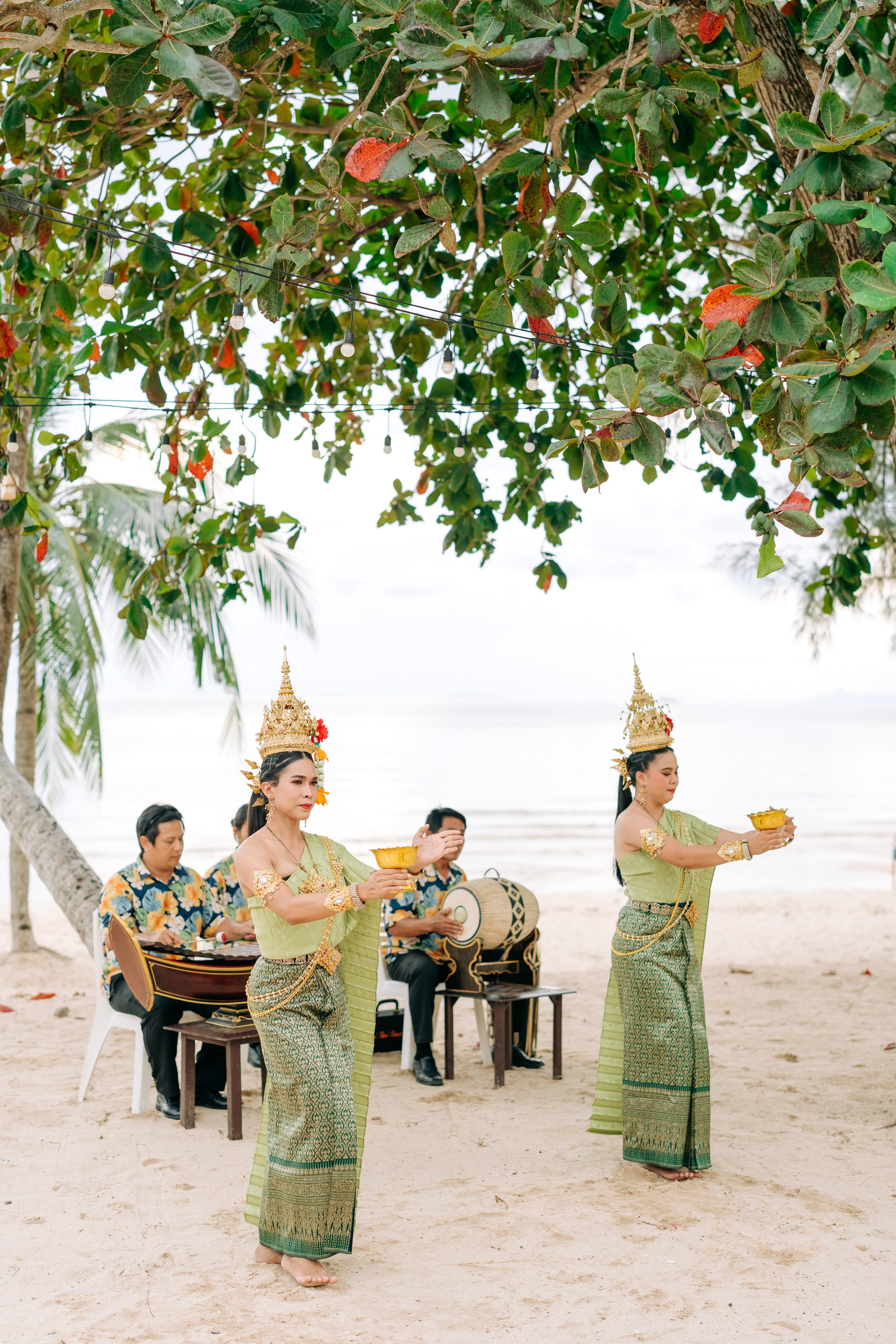 Sacred Buddhist Wedding Ceremony on Koh Samui Beach