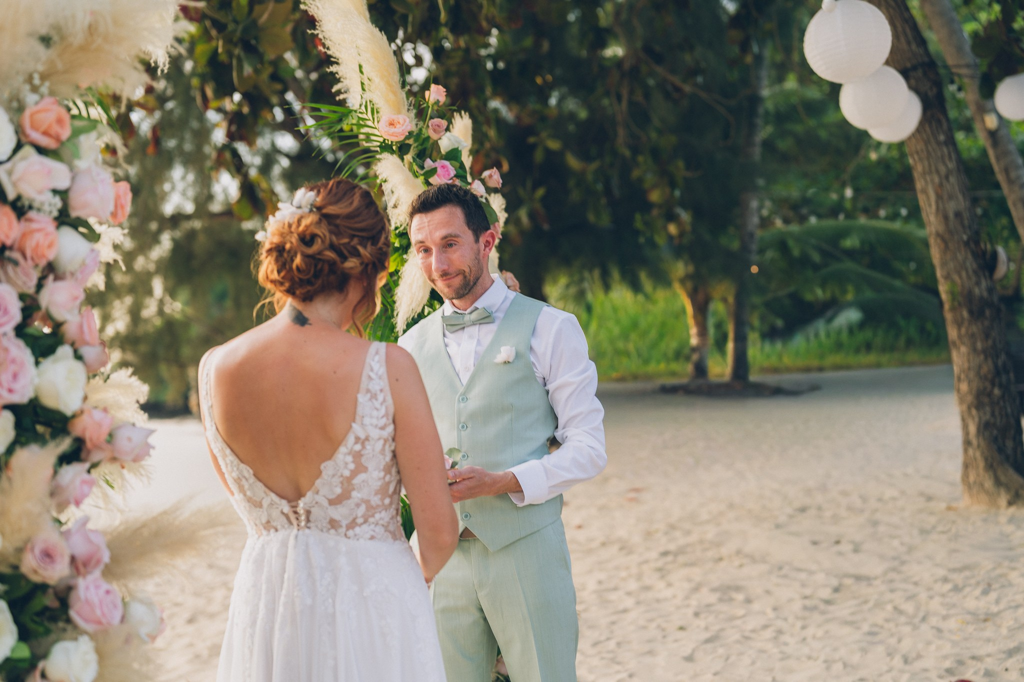 Private Resort Beach Wedding