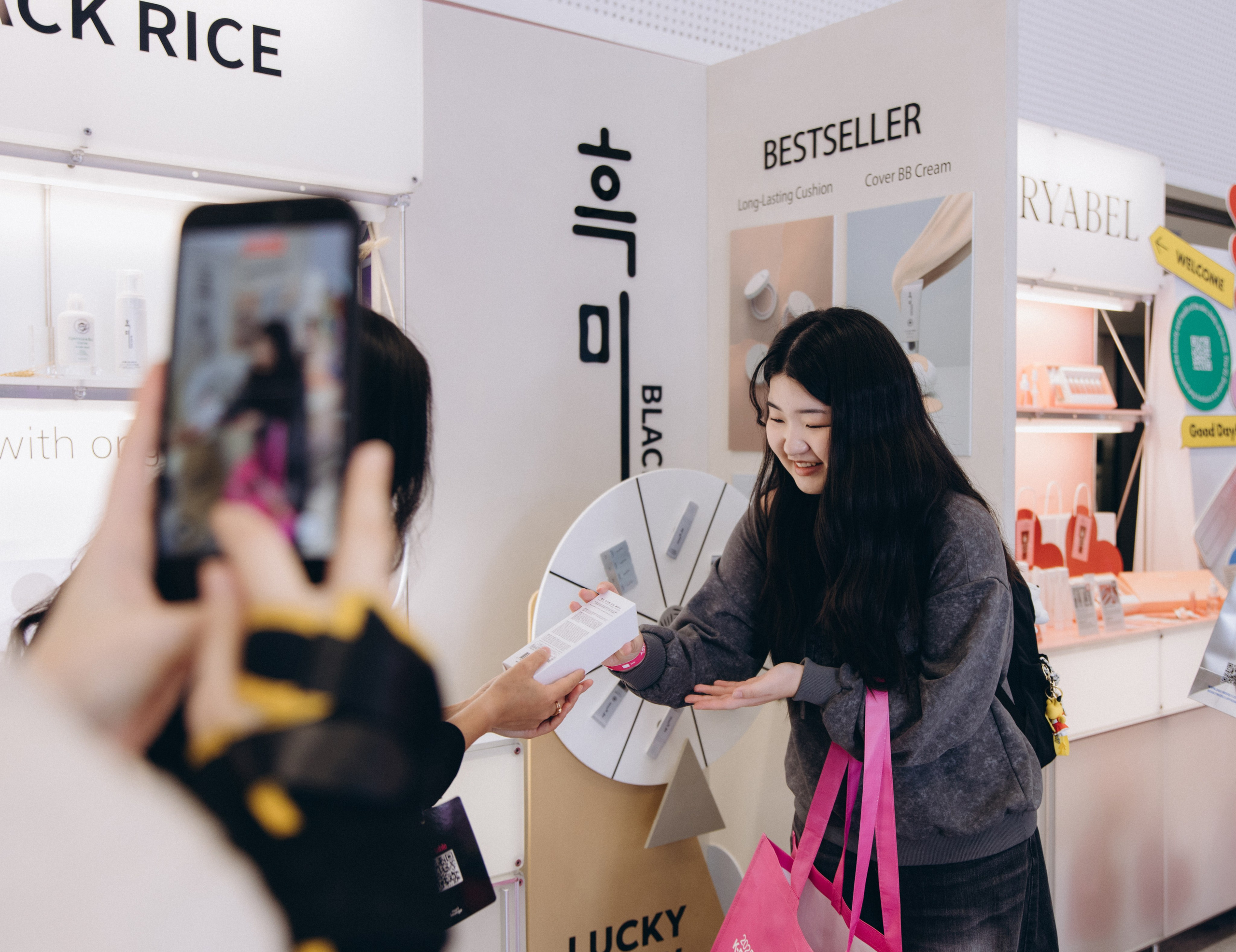 Seoul beauty expo 2025 (Black Rice). Портретный фотограф в Южной Корее Ольга Лян