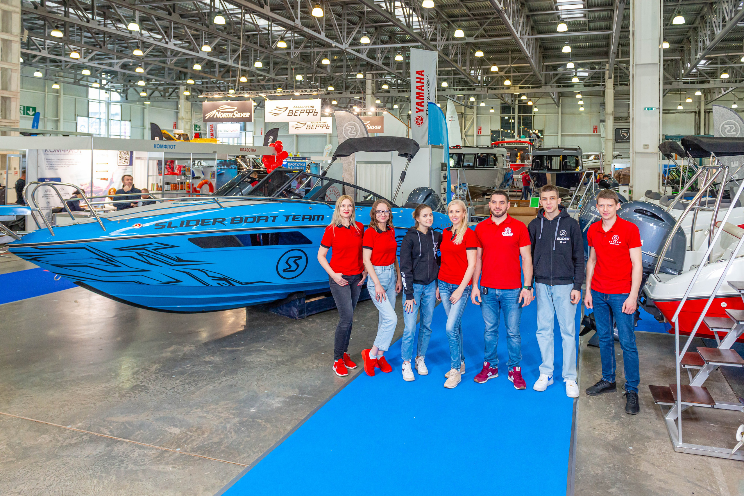 Фотосъемка лодок на Moscow Boat Show 2022. PHOTOGRAPHER QUINTANA ROO