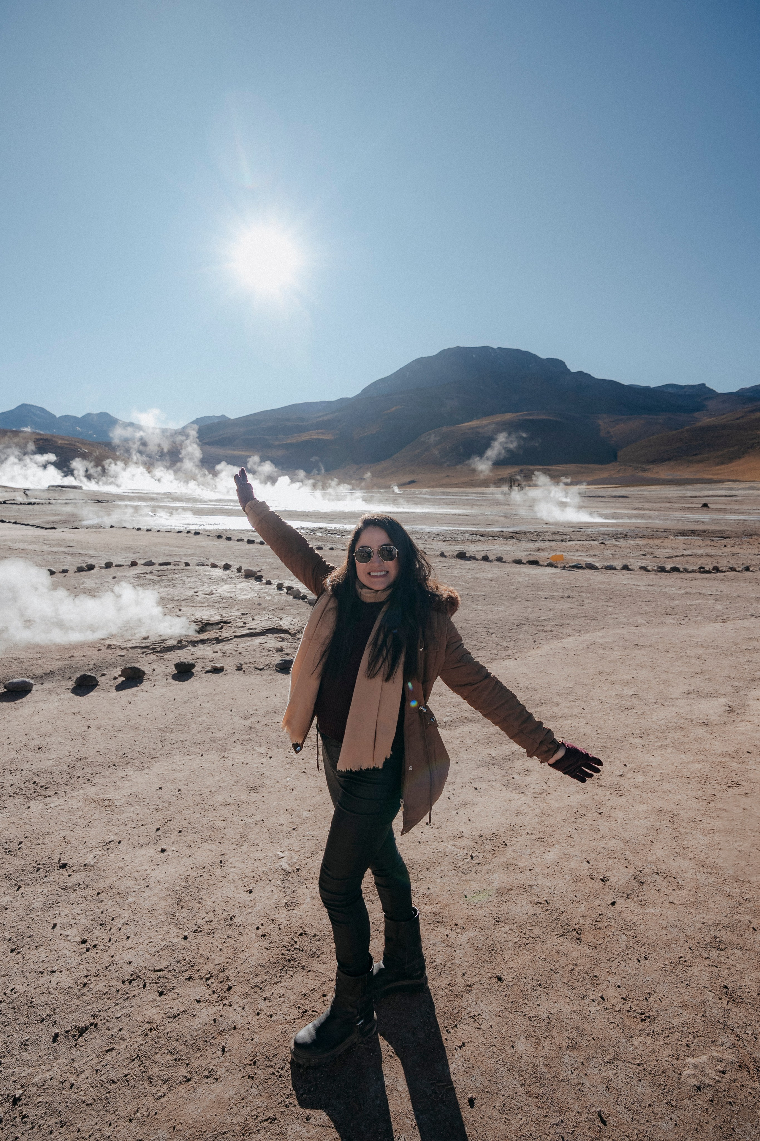 Cobertura de passeio — Geyser el Tatio. Fotógrafo em San Pedro de Atacama