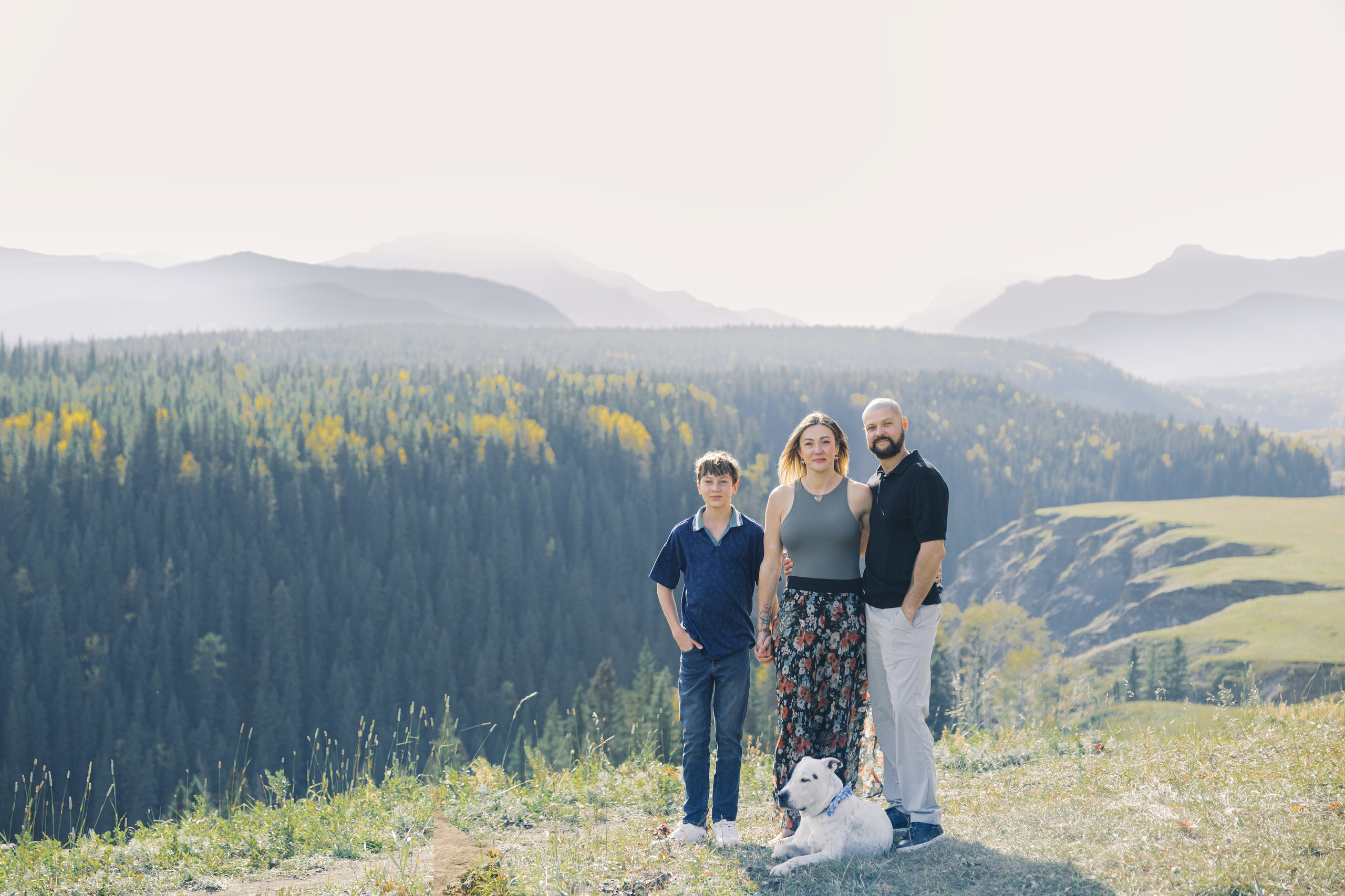 Aleksandra’s family. Photographer Elvira Hryshchenko