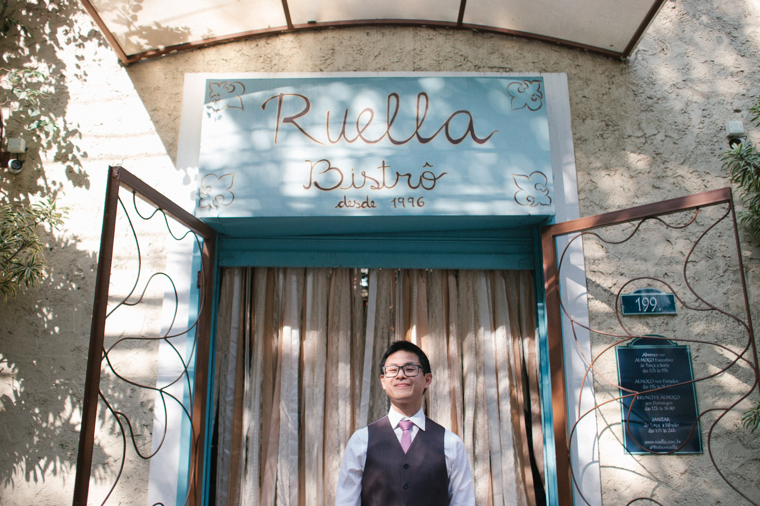 Suellen e Rodney — Bistrô Ruella. Gustavo Gaiote Fotografia