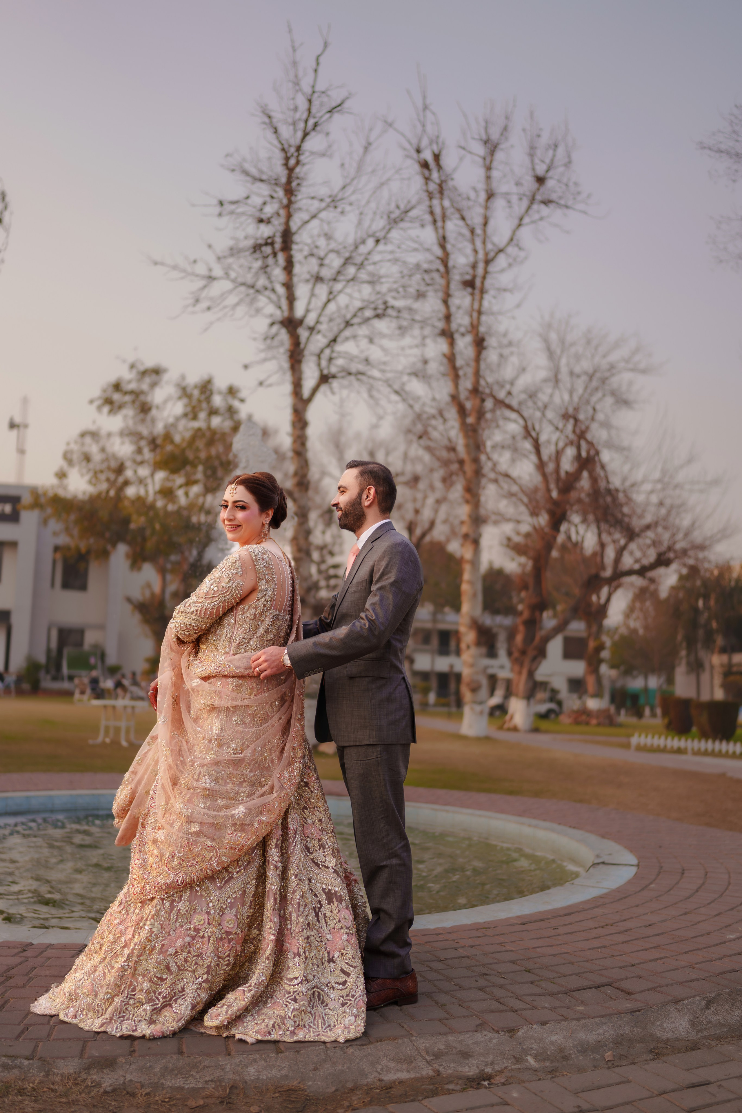 Zalla and Fahad. House of Taimur Riaz Khan