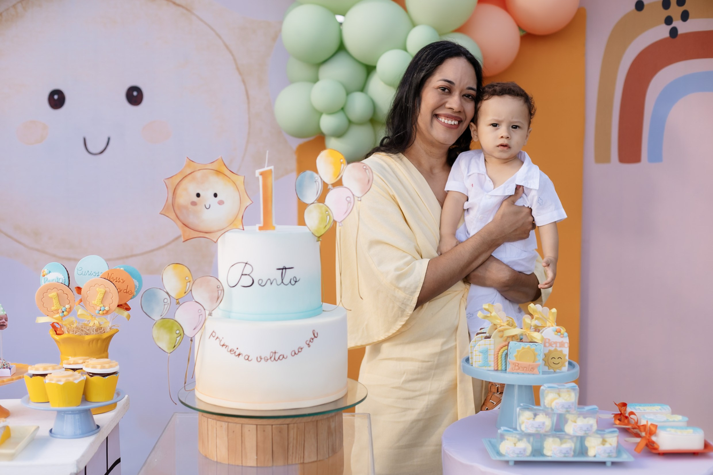 Bento 1 ano • Festa infantil em A Casa com Jardim | Fotografia de Família em Brasília e Recife