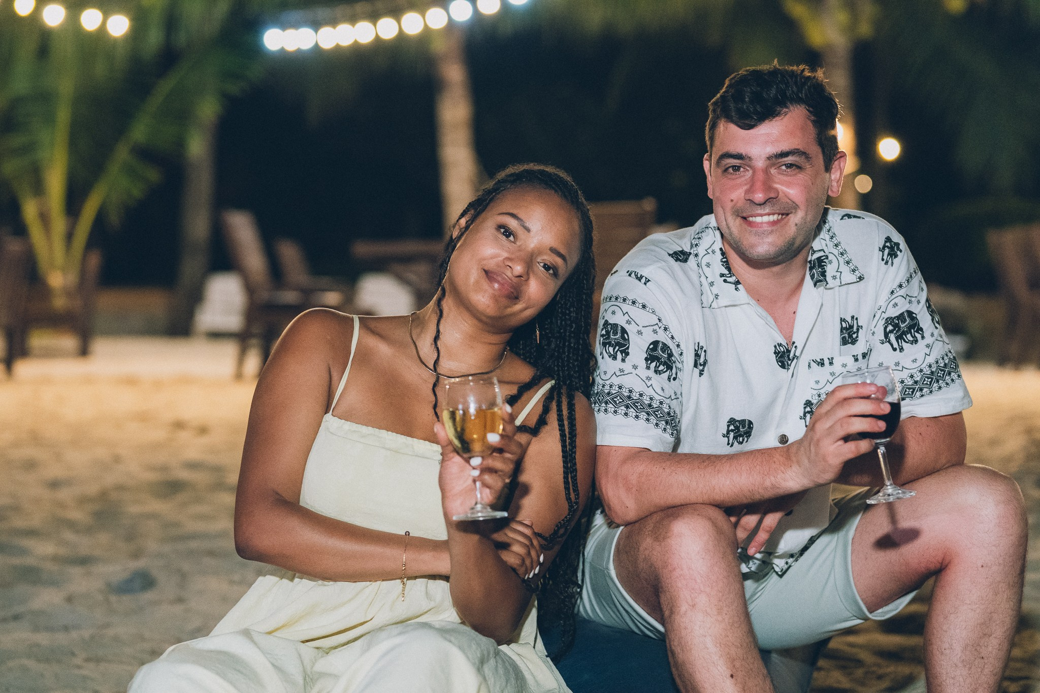 Luxury Beach Wedding Reception
