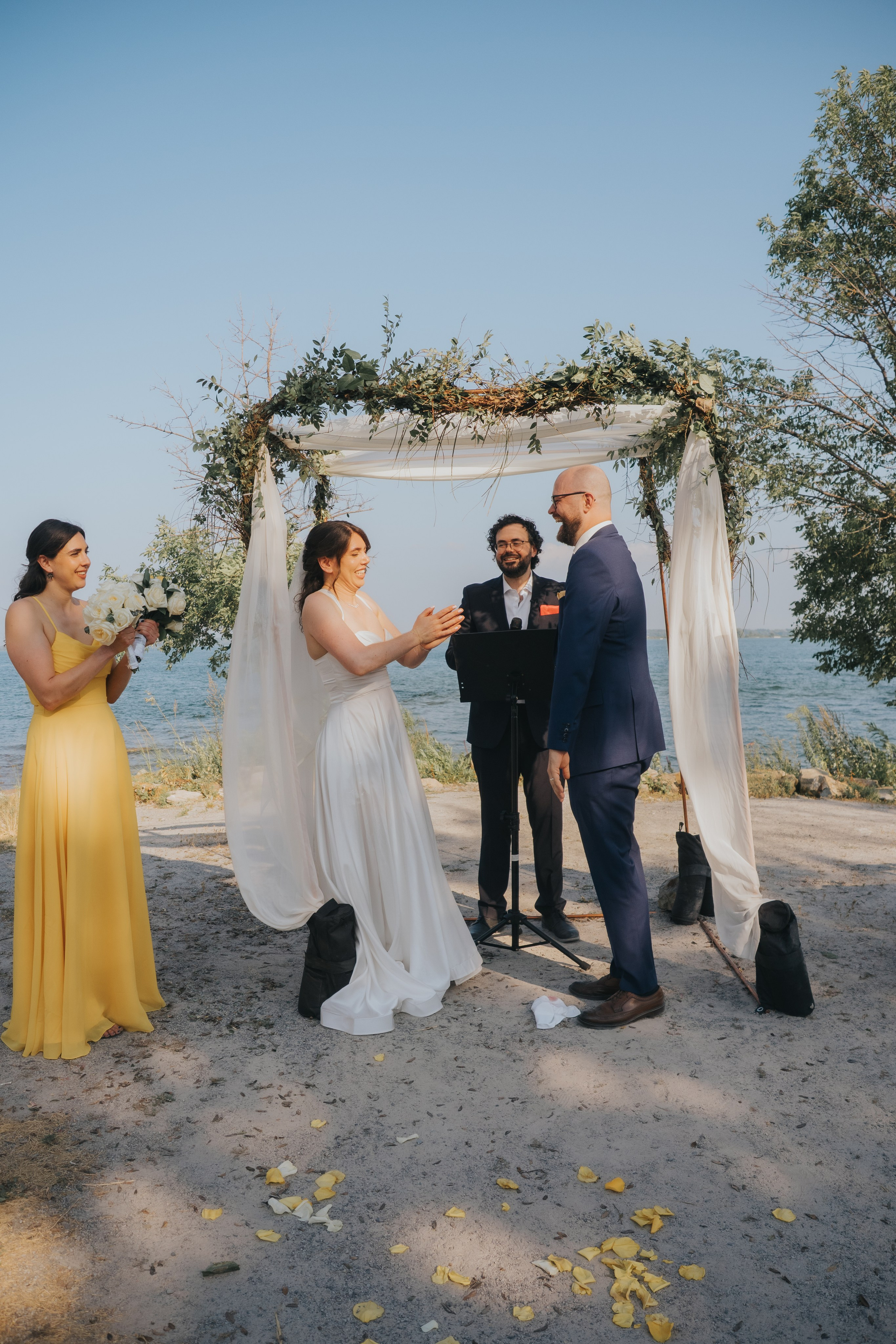 Wedding of Enbal & Andrew in Montreal, Quebec. Montreal Wedding Photographer — Muriel Oe Photo