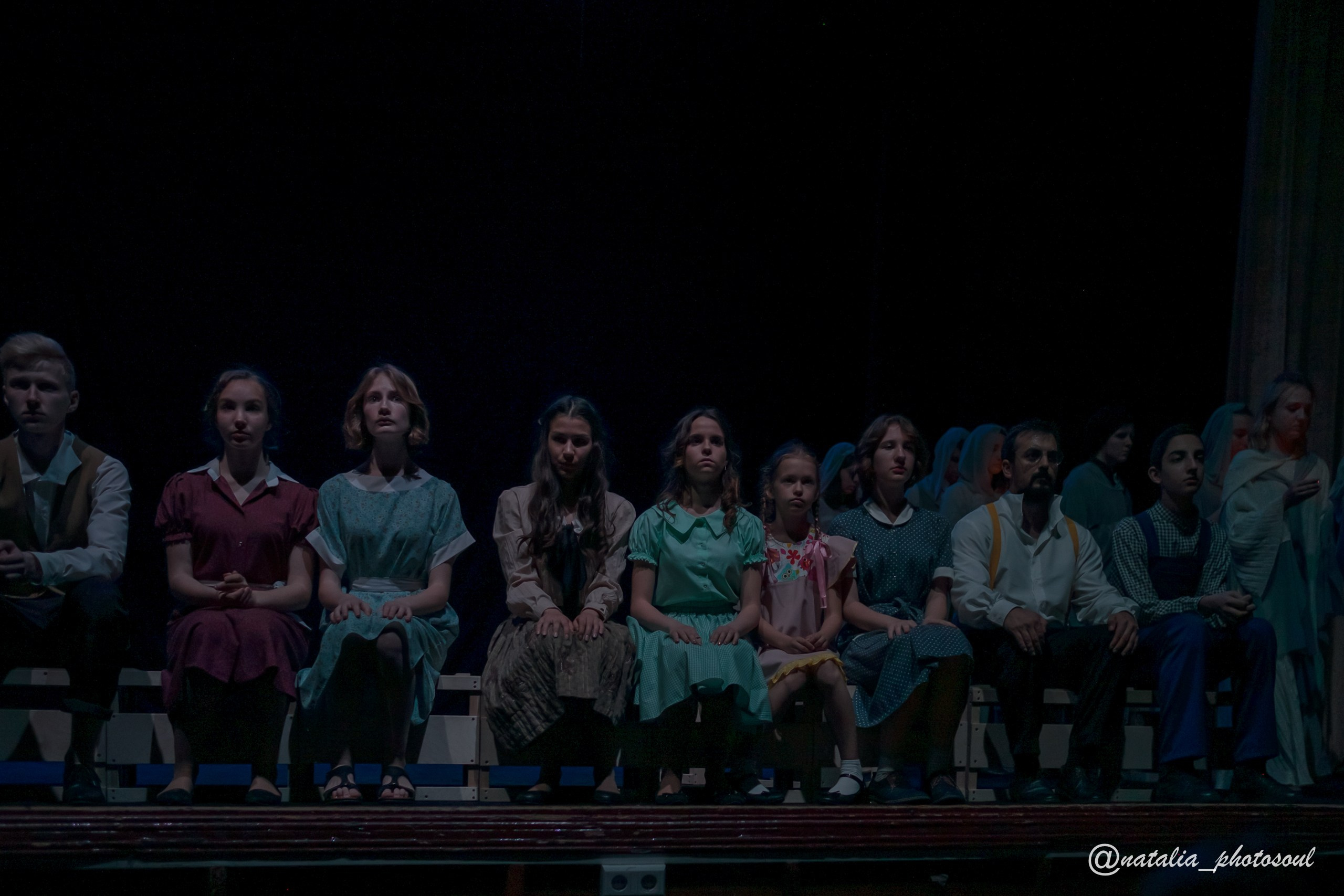 Performance “Our Town” School and Theater “Artist”. Photographer in Seoul Dobrokvashina Natalya
