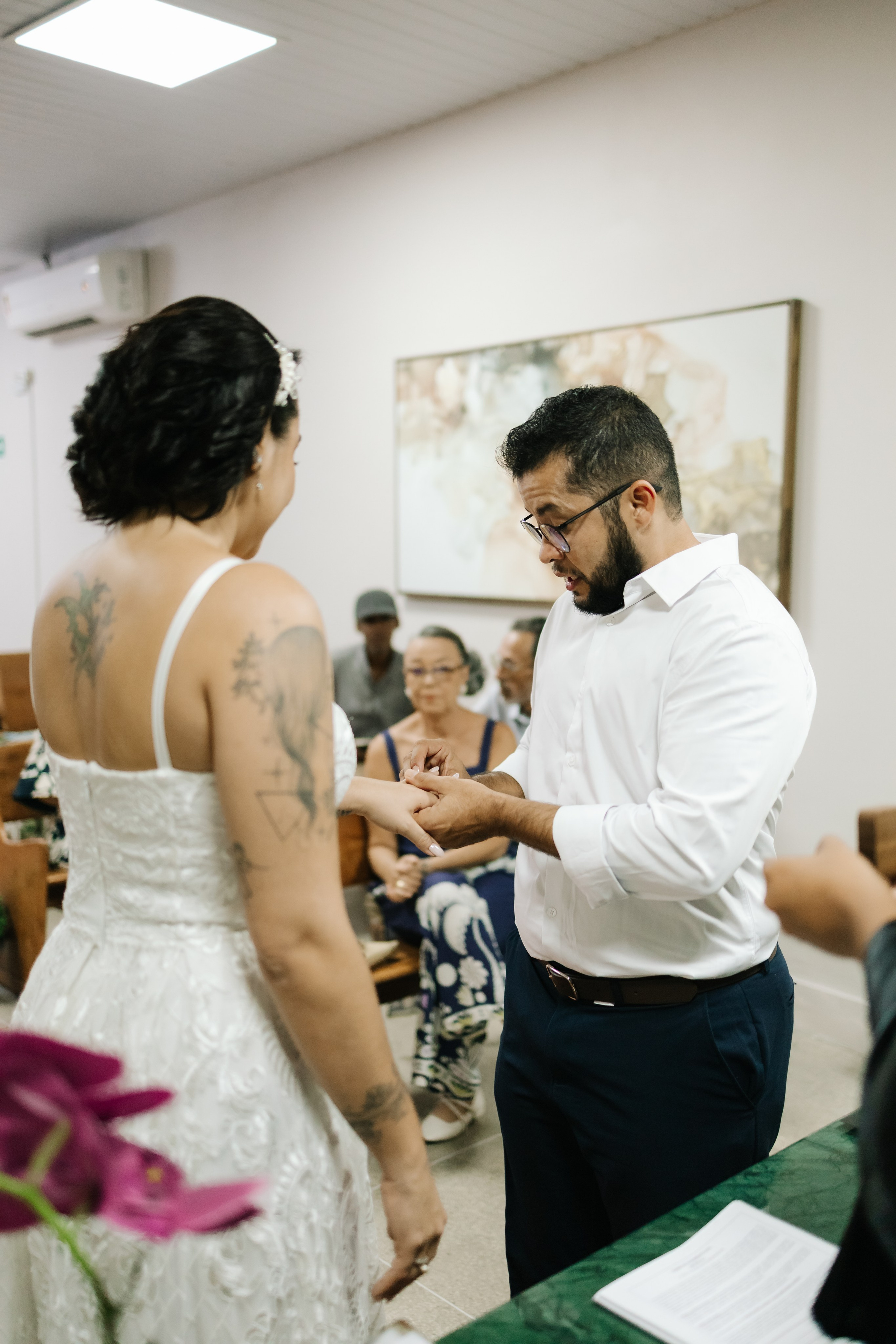 Joana & Miguel — Civil. Fotógrafo Richard Silvestre — Casamentos na Bahia
