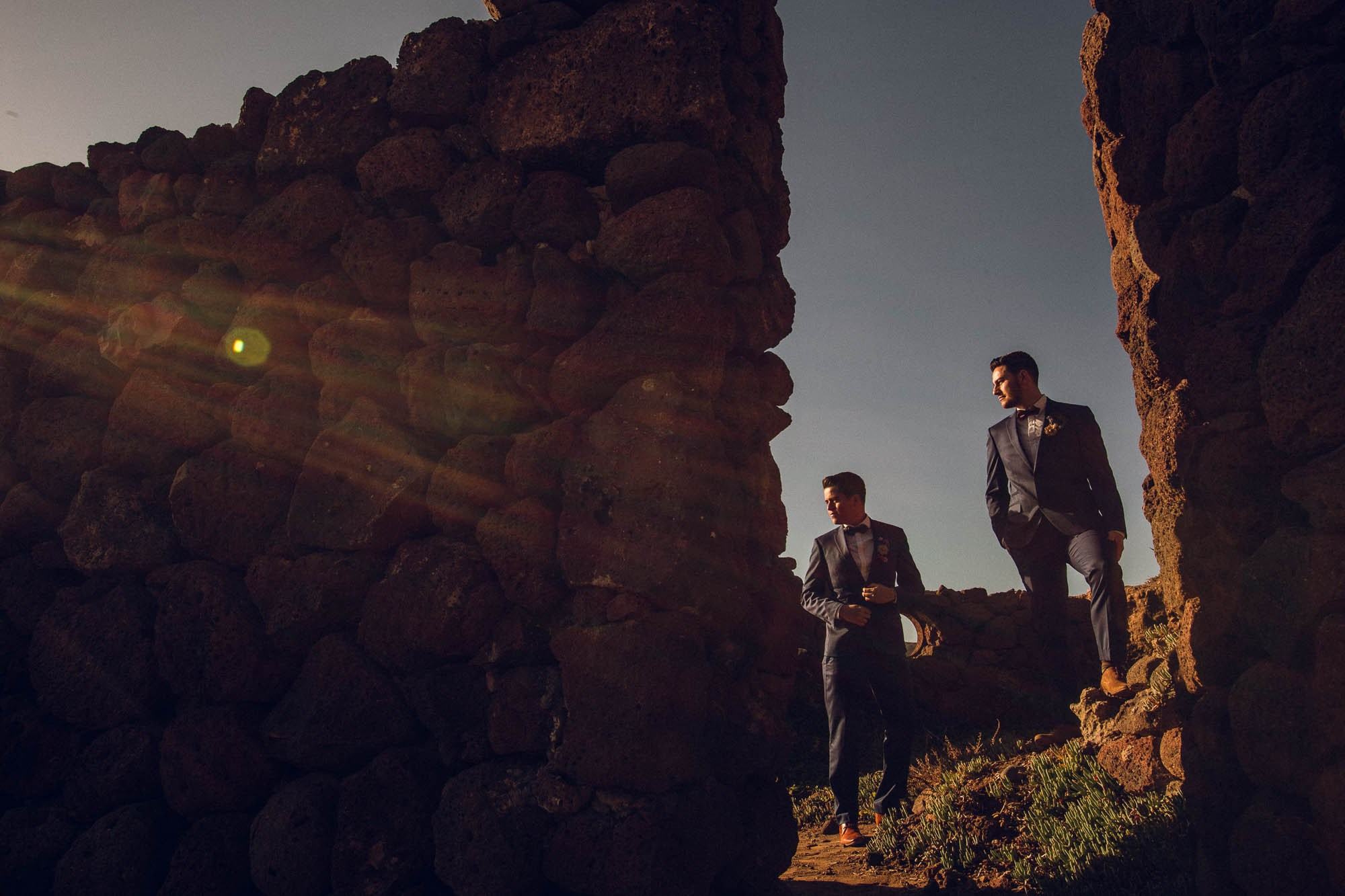 Two Grooms Valle de Guadalupe. Estudio de fotografia en Tijuana