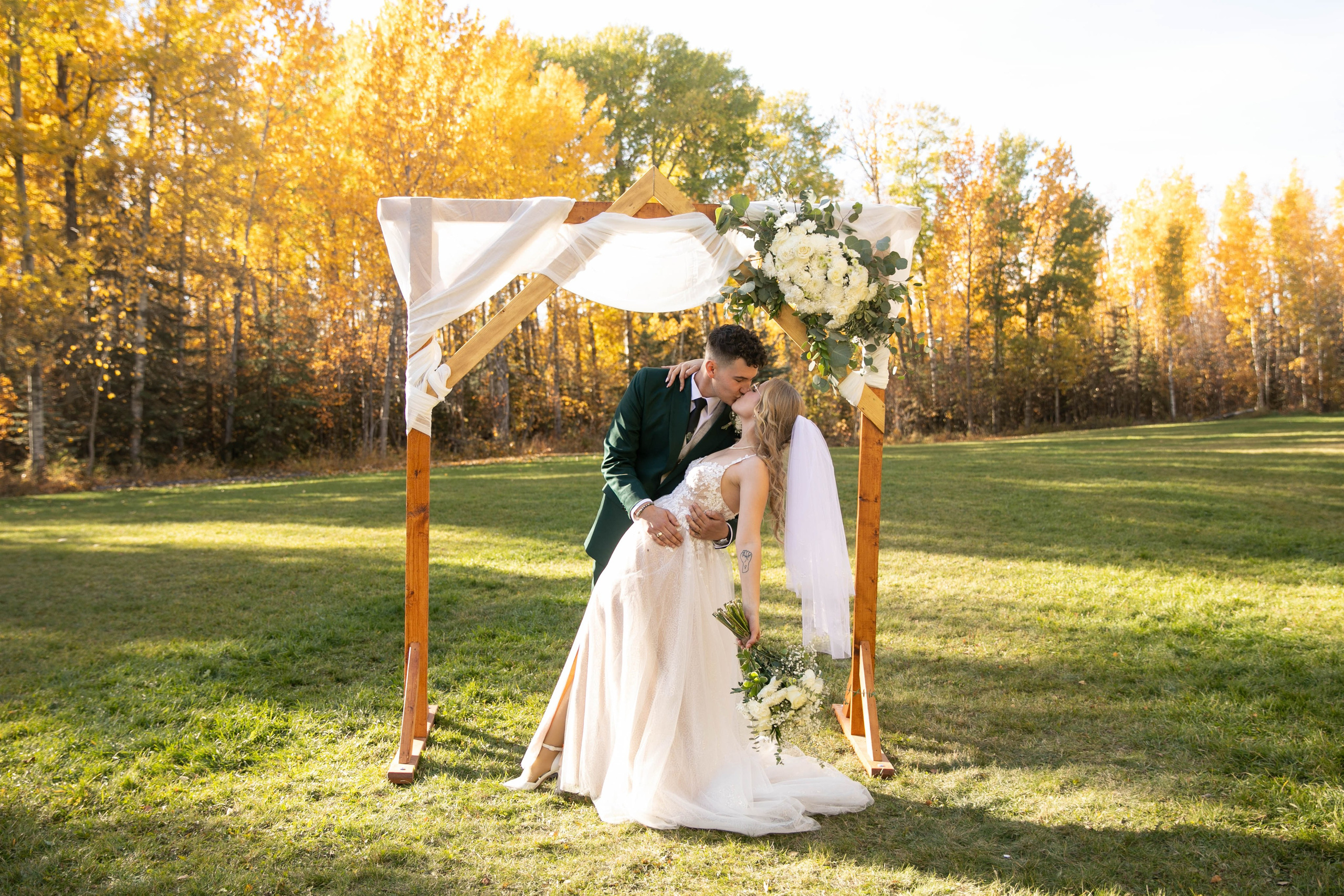 Renee & Emmett Wedding. Fotografía accesible en Calgary