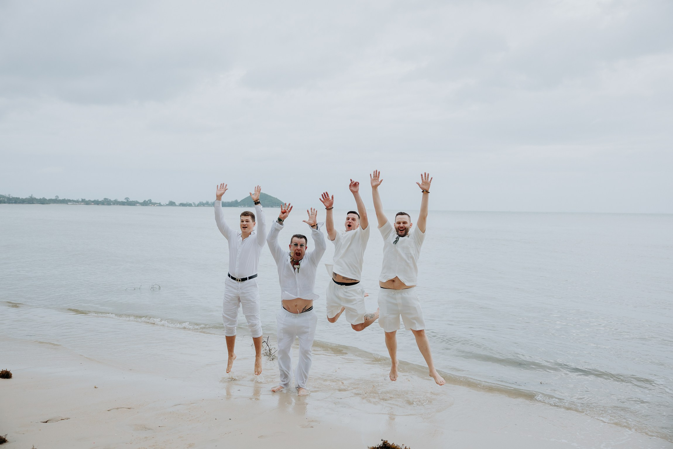 Authentic Buddhist Wedding Blessing Ceremony in Koh Samui, Thailand